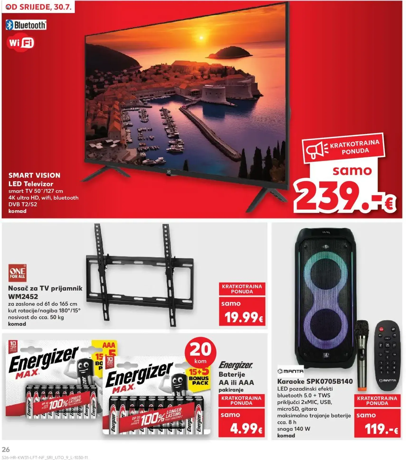 Kaufland HR - Split-Ravne njive - 2025.07.30. érvényes szórólap 26 oldal 32 oldalból Kaufland HR - Split-Ravne njive - 2025.07.30. érvényes szórólap 26 oldal 32 oldalból