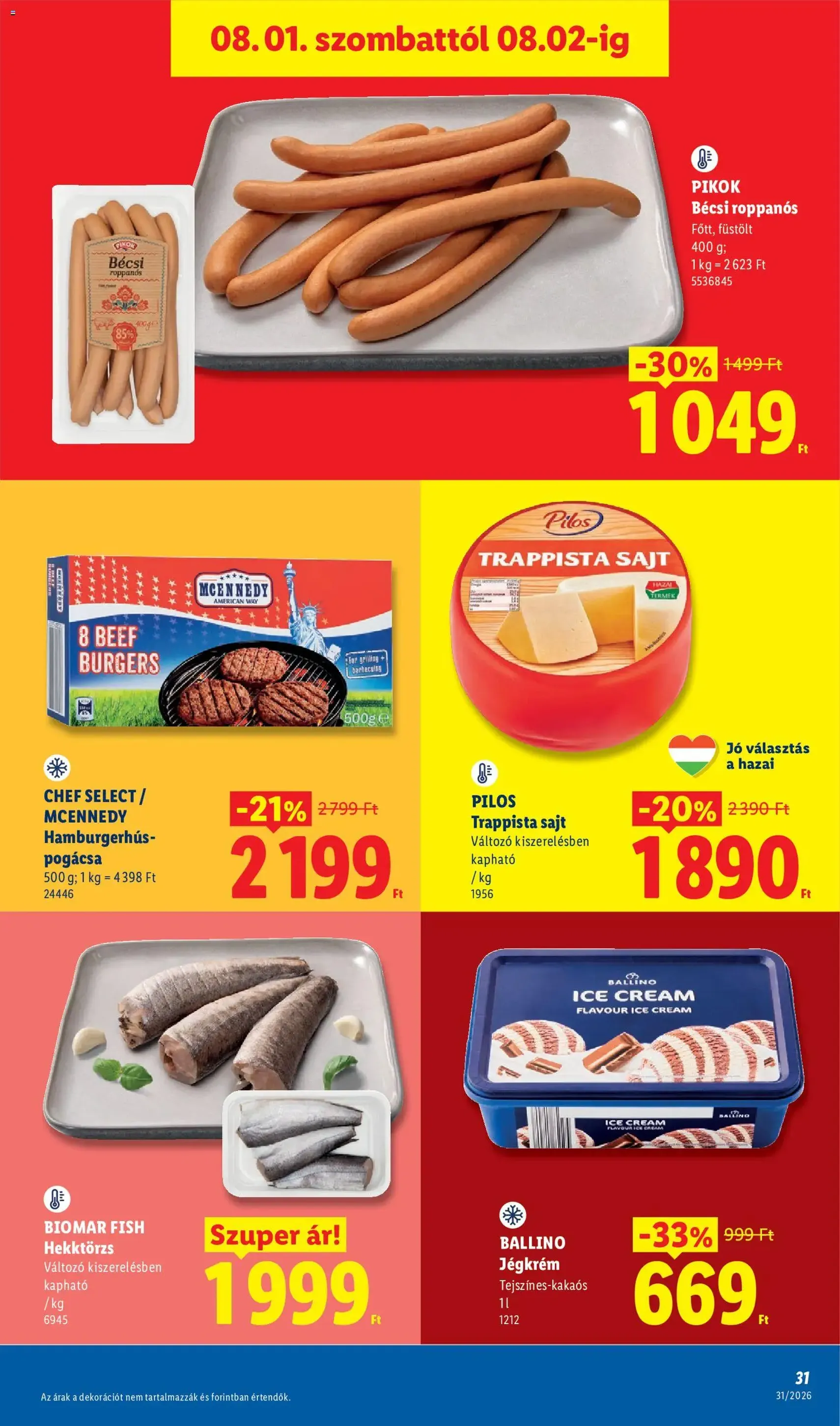 Lidl akciós újság - 2026.07.30. érvényes szórólap 31 oldal 58 oldalból