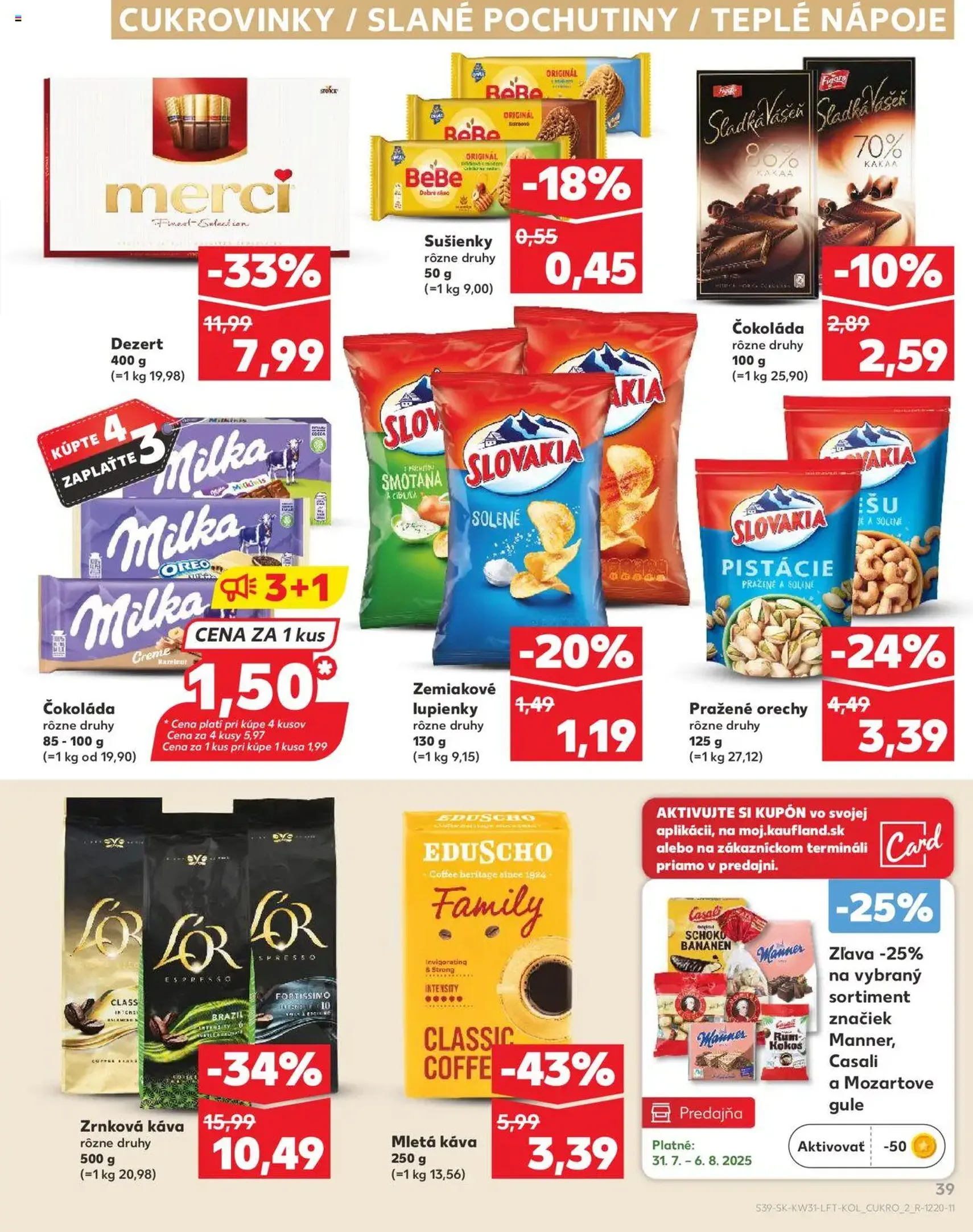 Kaufland Bratislava-Dúbravka - platný leták od 31.07.2025 strana 39 z 76