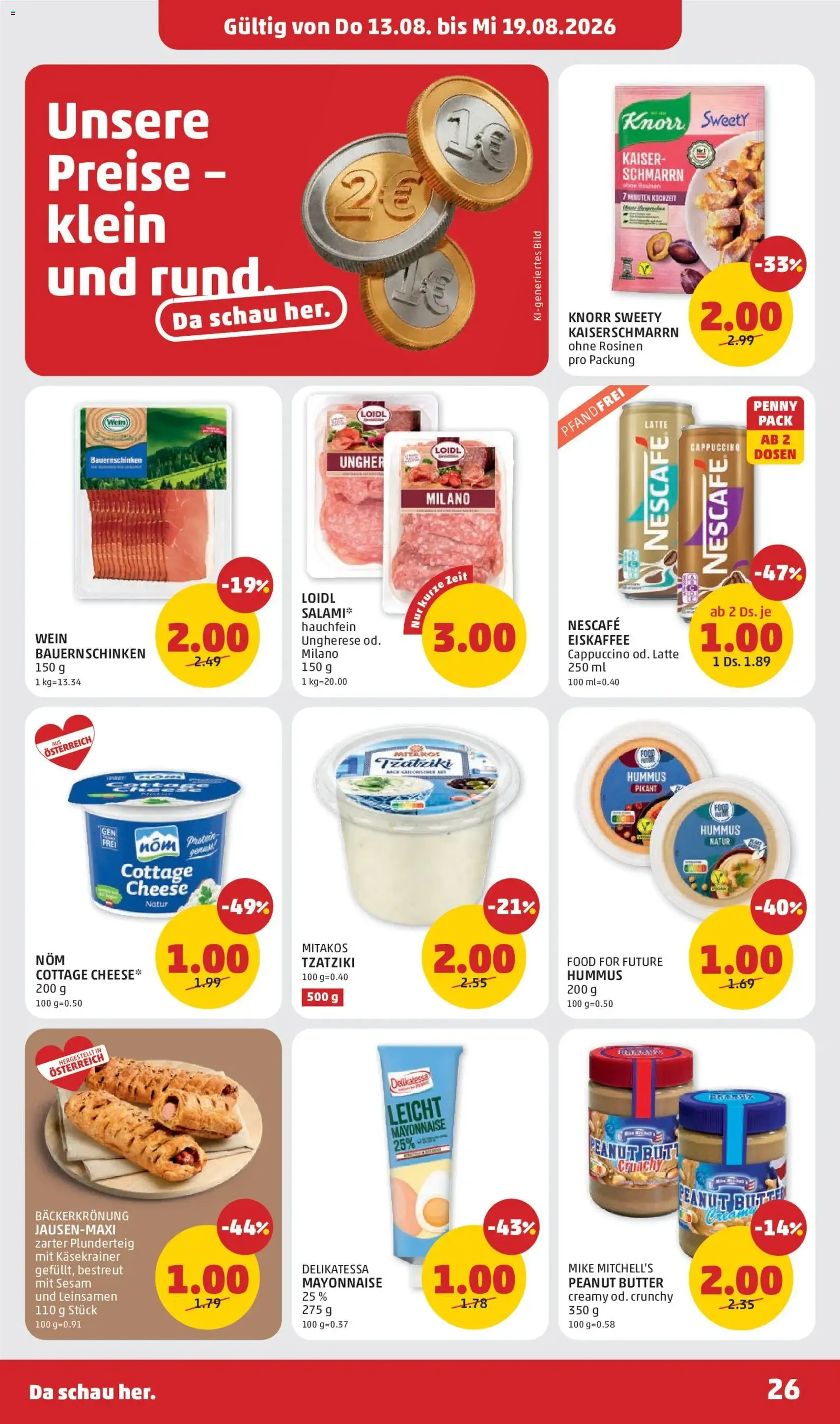 Penny Markt - Flugblatt - Gültiger Prospekt ab 13.08.2026, Seite 26 von insgesamt 32