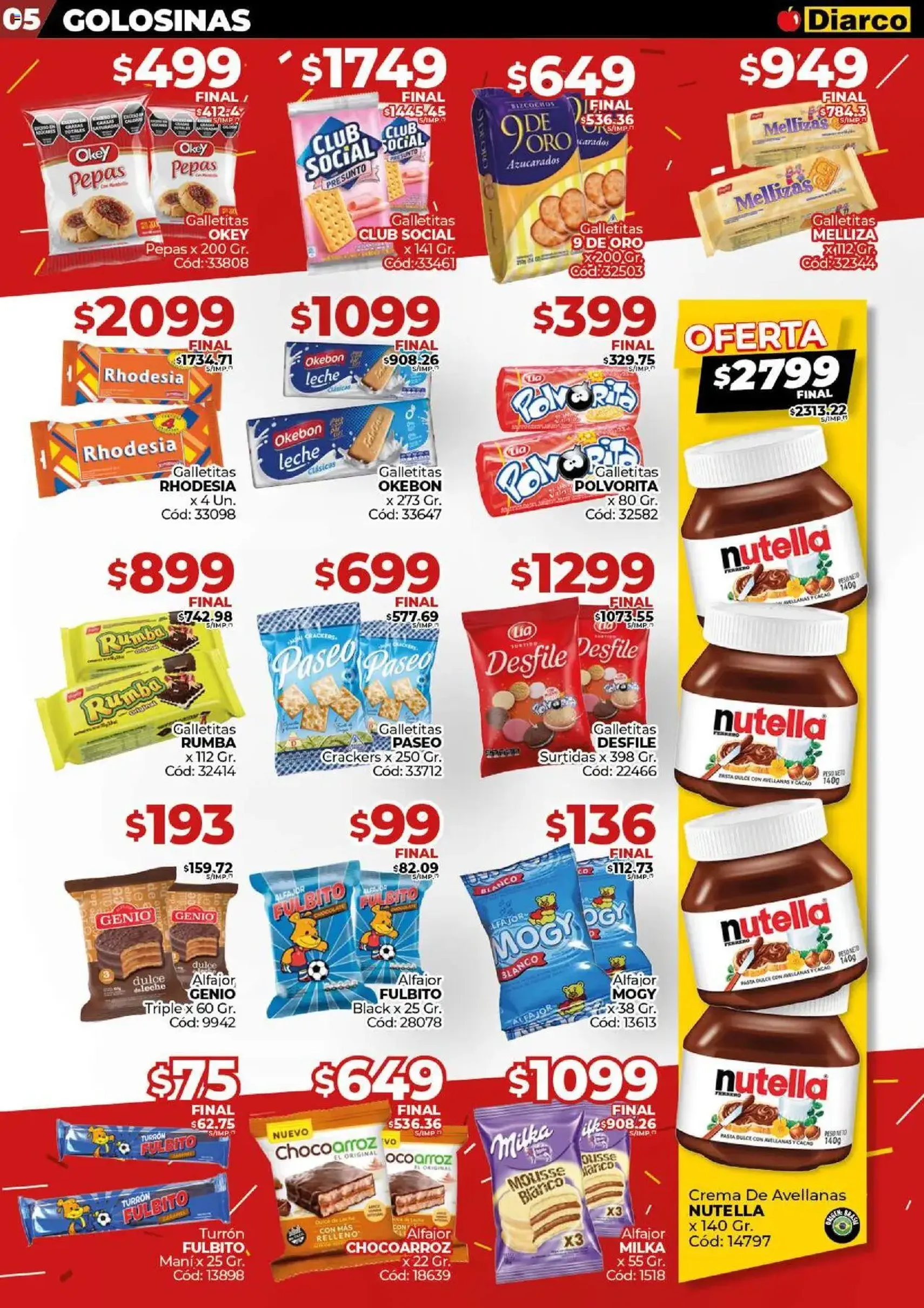 Diarco ofertas - folleto válido desde 15/09/2025 página 5 de 23 Diarco ofertas - folleto válido desde 15/09/2025 página 5 de 23