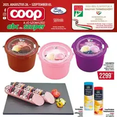 COOP Szolnok Akciós újság - szórólap előnézete érvényes 2025.08.28. -tól