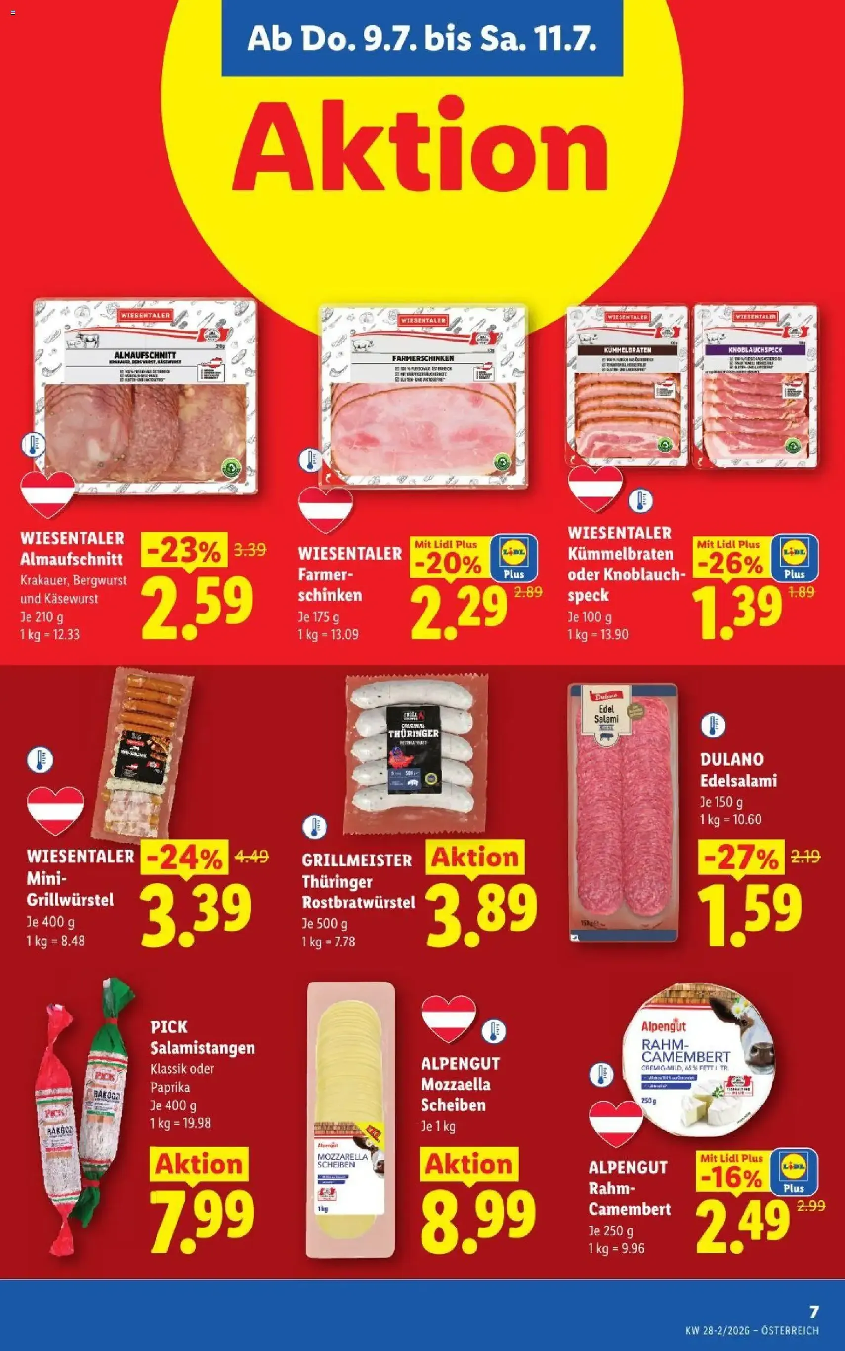 Lidl - Flugblatt - Gültiger Prospekt ab 09.07.2026, Seite 9 von insgesamt 53