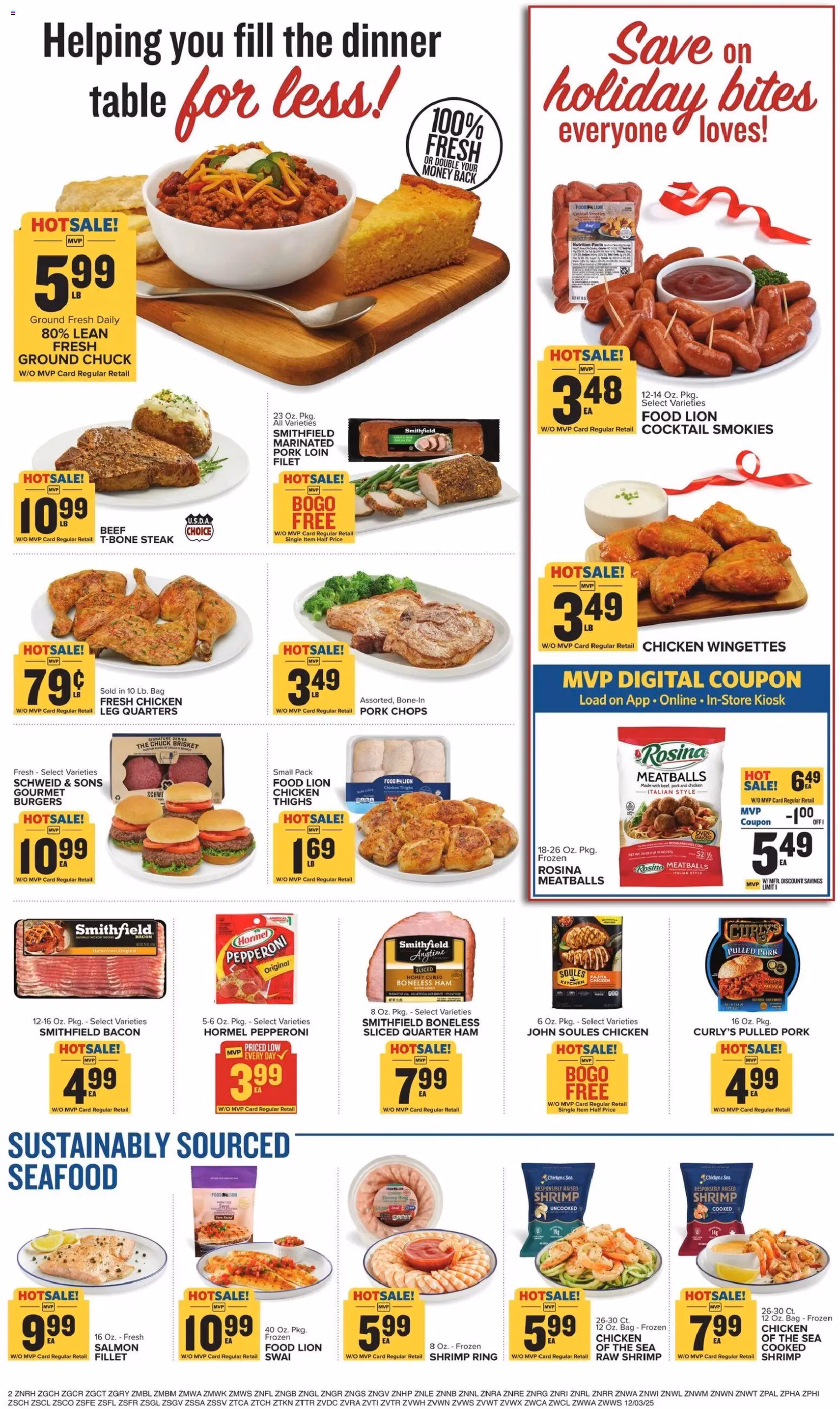 Food Lion Weekly Ad - valid flyer from 12/03/2025, page 2 of 12