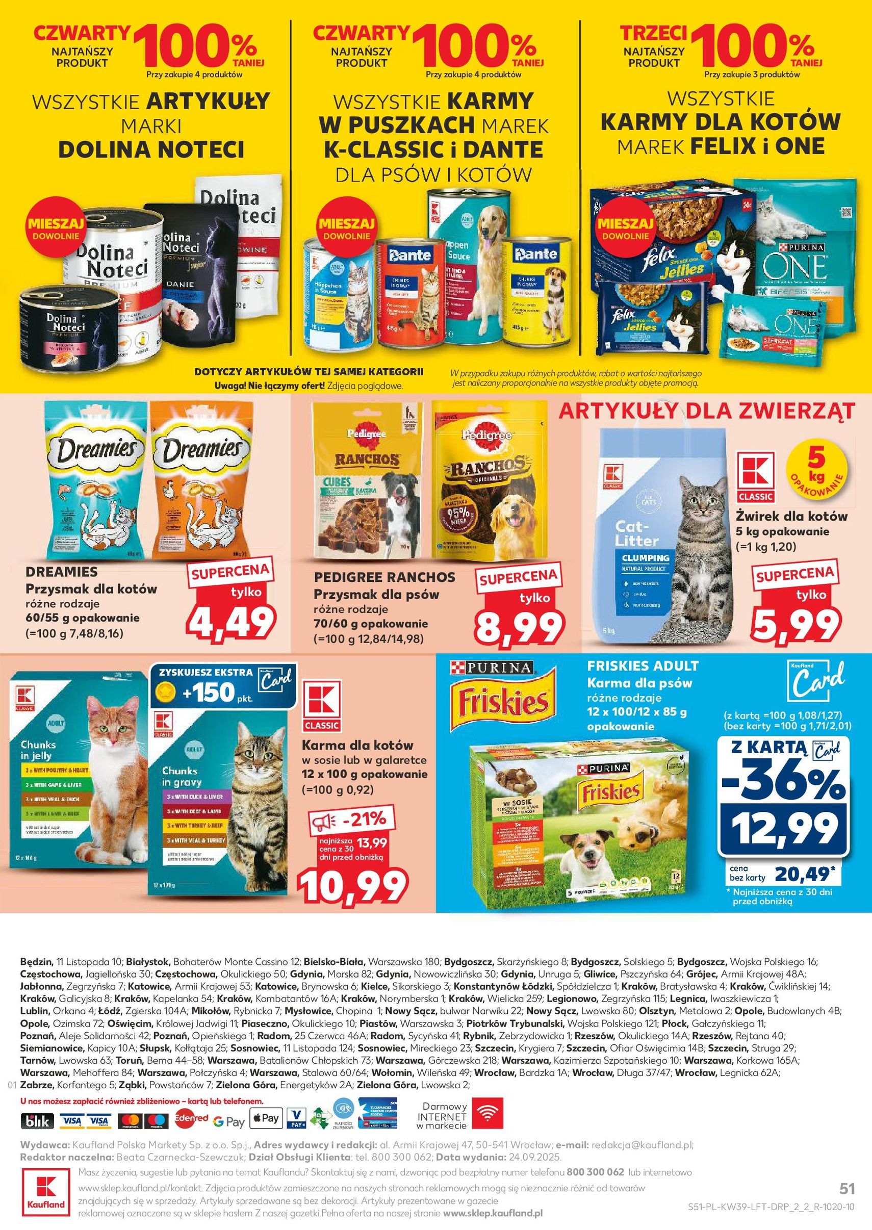 Kaufland gazetka - ważny gazetka od 25.09.2025 strona 51 z 55 Kaufland gazetka - ważny gazetka od 25.09.2025 strona 51 z 55