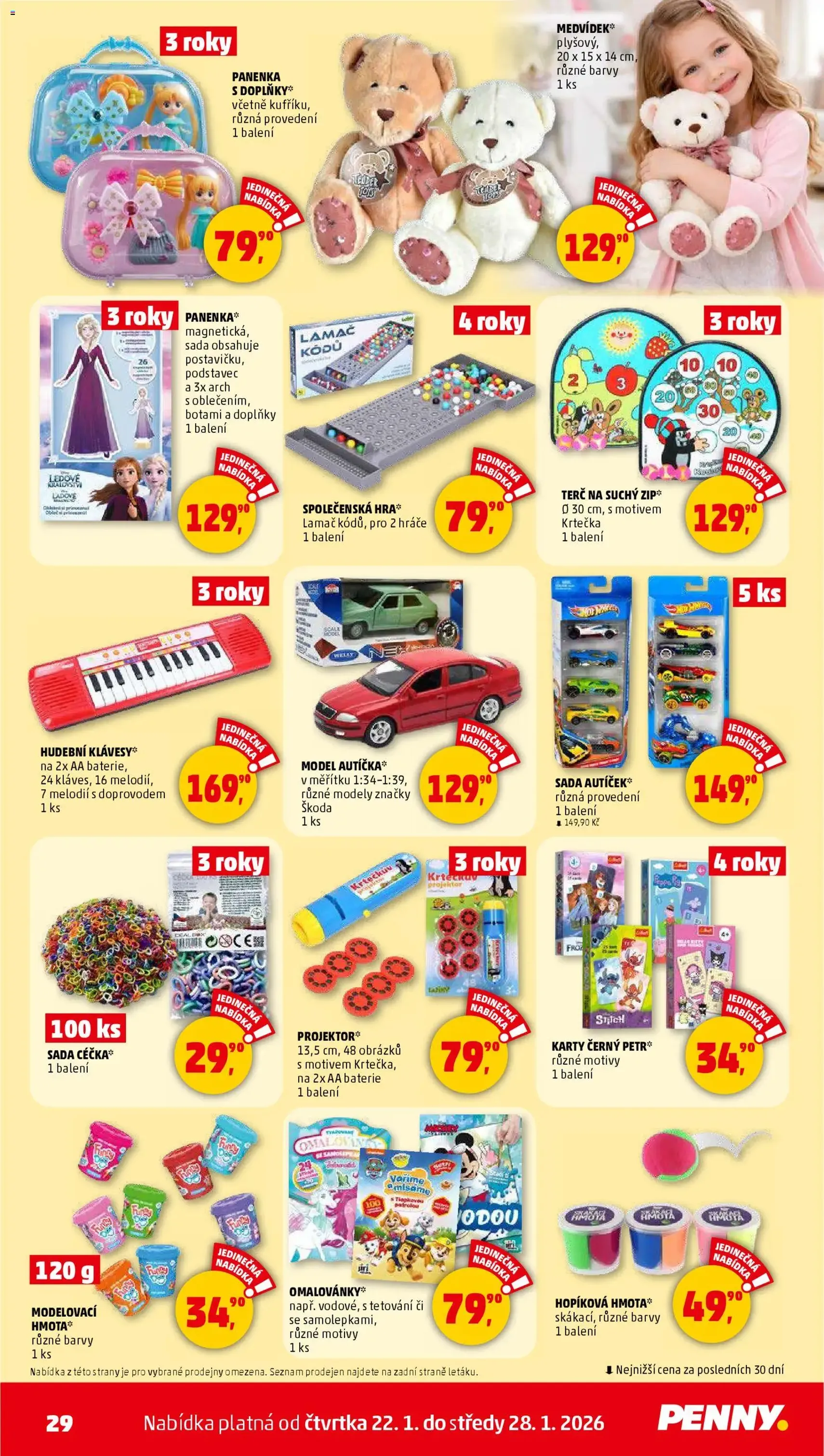 Penny Market leták - Čtvrtečník - platný leták od 22.01.2026 strana 29 z 36