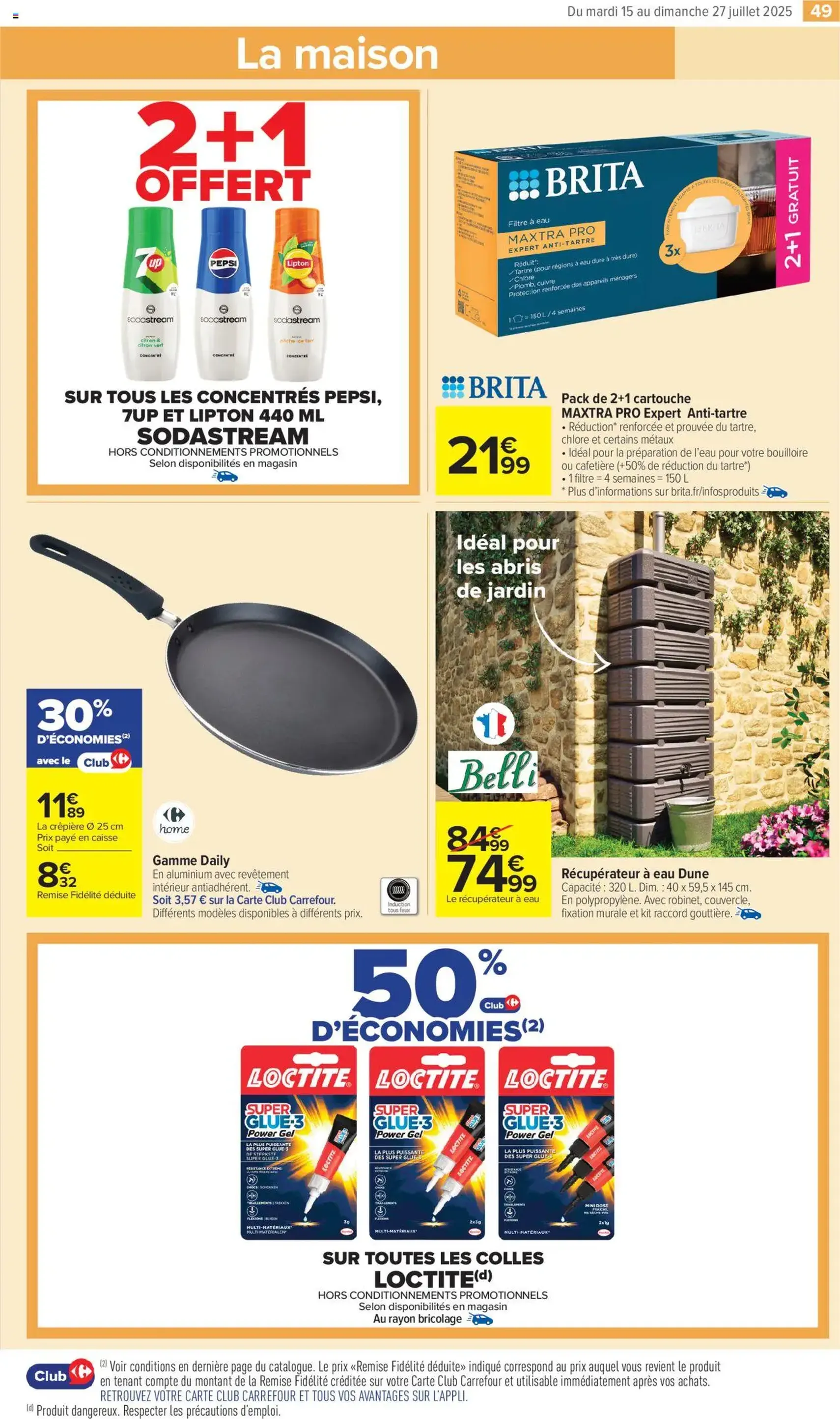 Carrefour Market catalogue semaine 29 - brochure valable à partir du 15/07/2025, page 51 sur 54 Carrefour Market catalogue semaine 29 - brochure valable à partir du 15/07/2025, page 51 sur 54