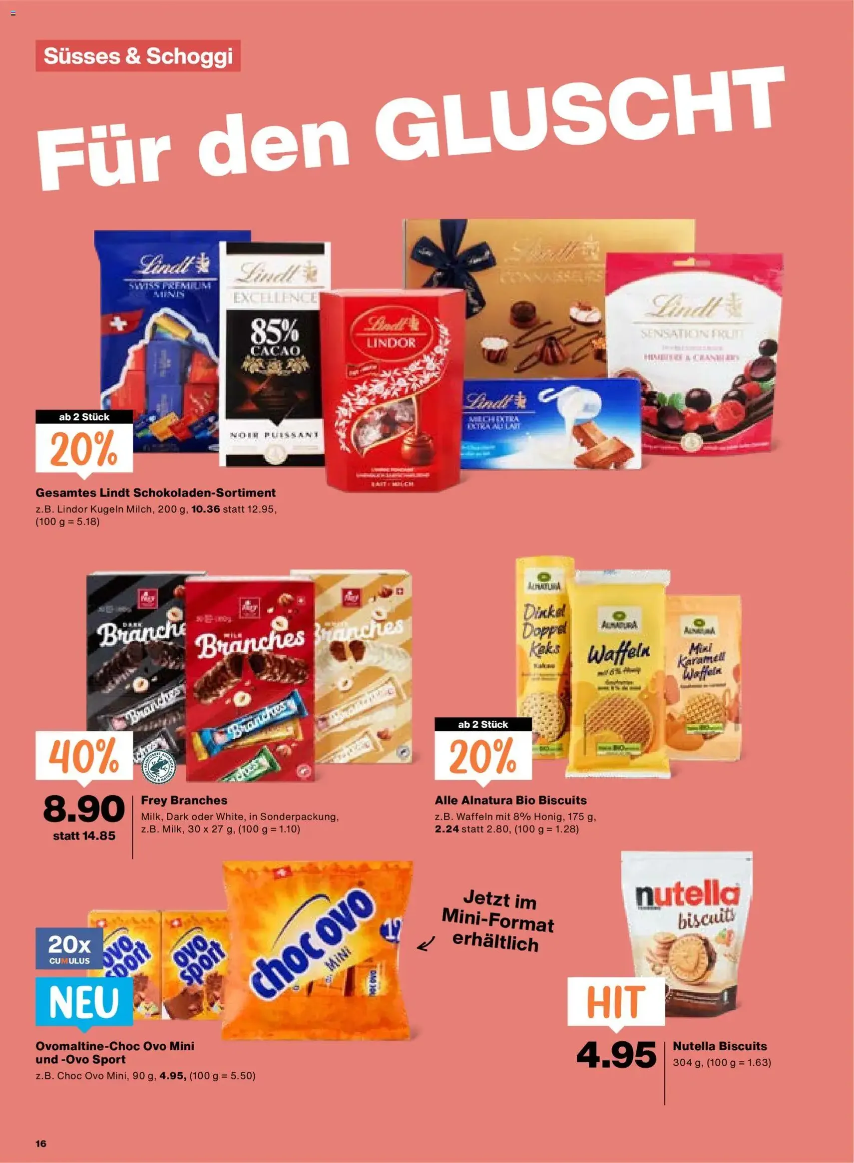 Migros aktionen - Gültiger Prospekt ab 08.10.2026, Seite 16 von insgesamt 24