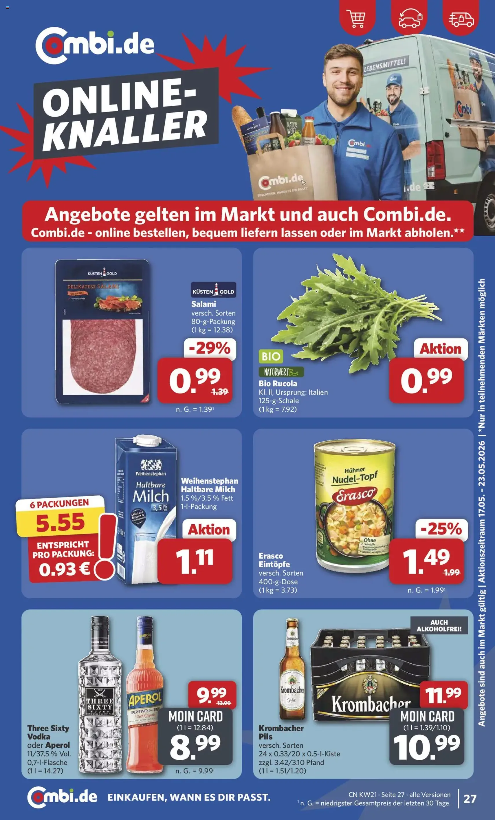 Combi Prospekt - Gültiger Prospekt ab 18.05.2026, Seite 27 von insgesamt 36