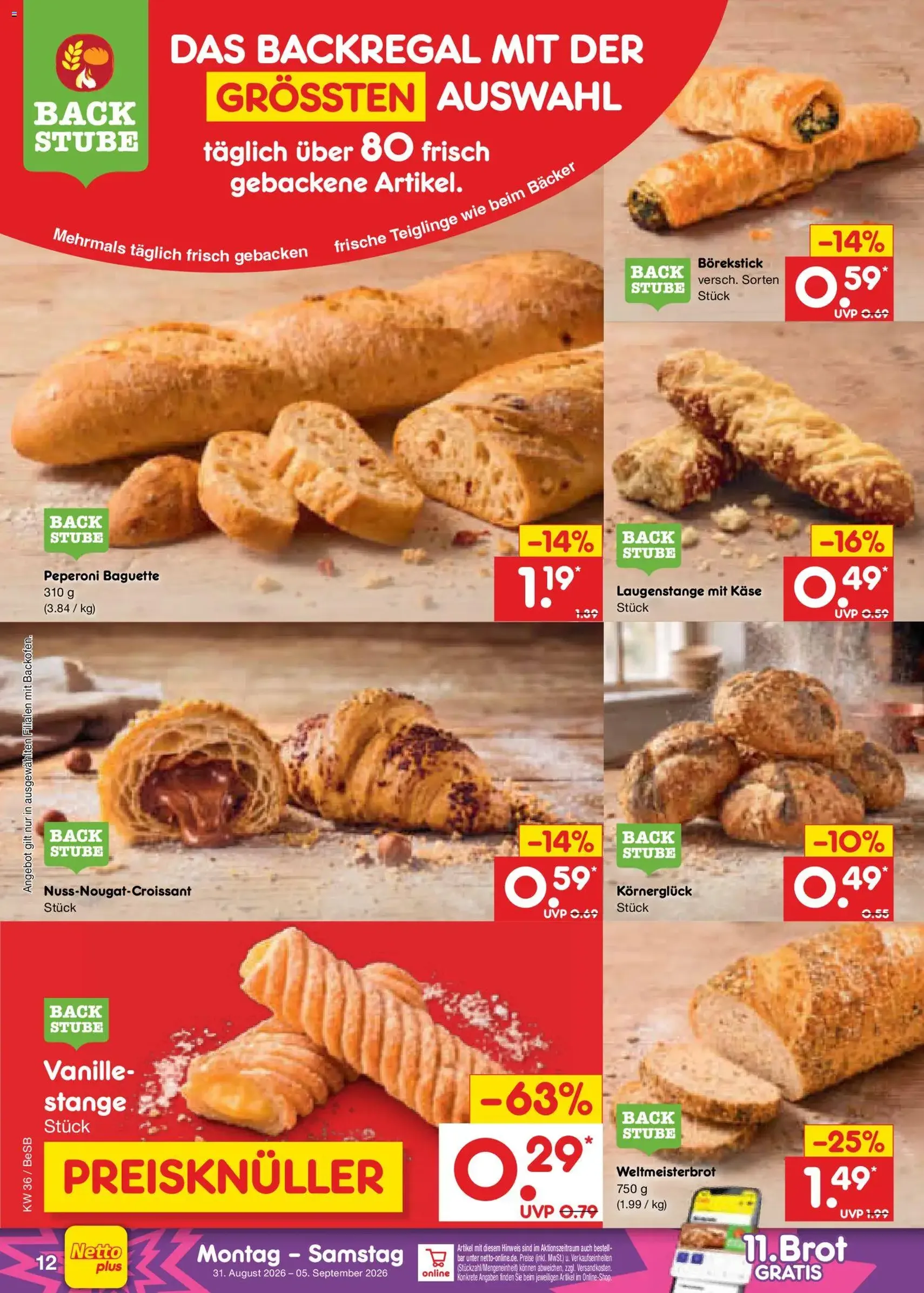 Netto Marken-Discount Prospekt - Gültiger Prospekt ab 31.08.2026, Seite 16 von insgesamt 66