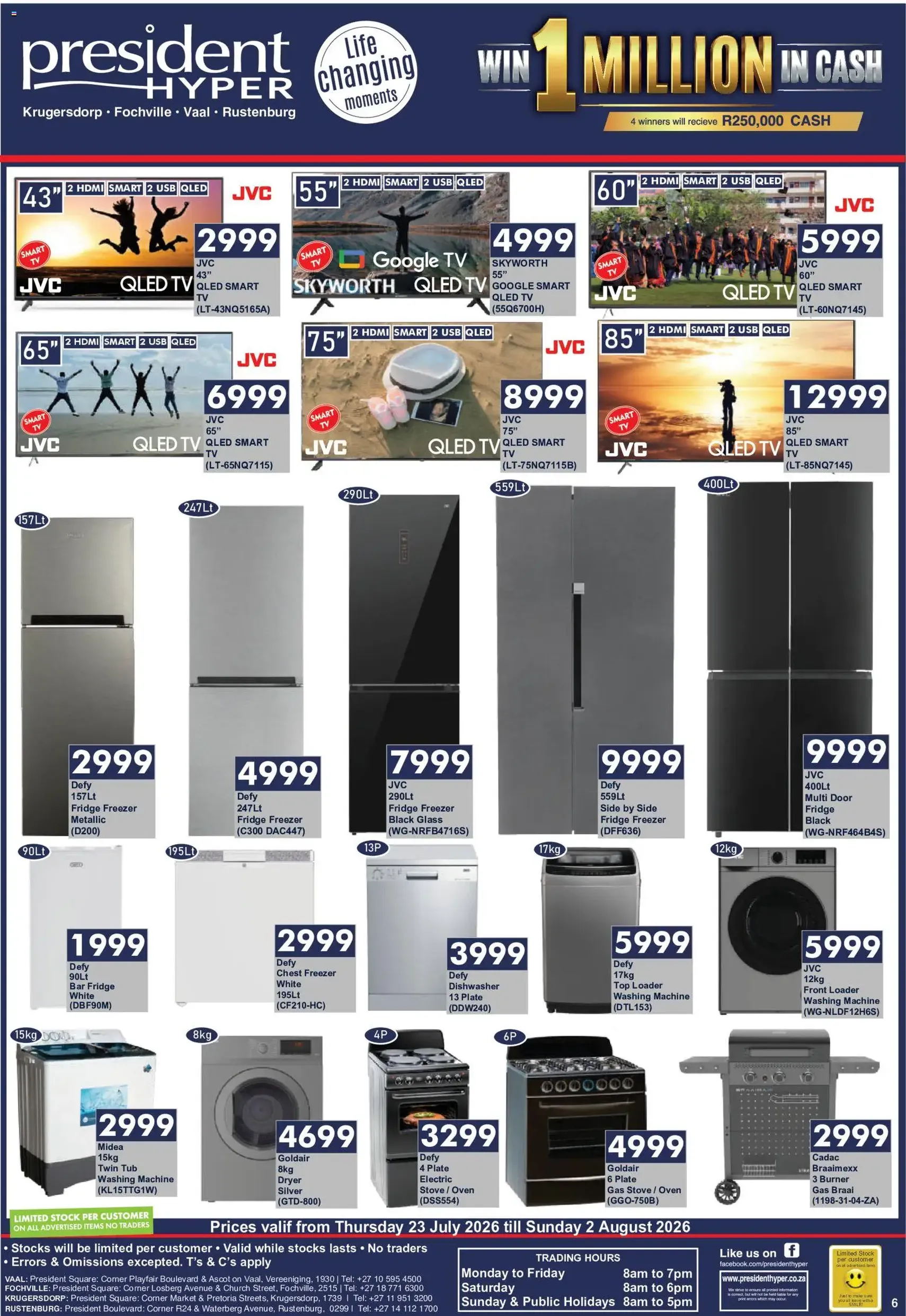 President Hyper Specials - valid flyer from 23/07/2026, page 6 of 6