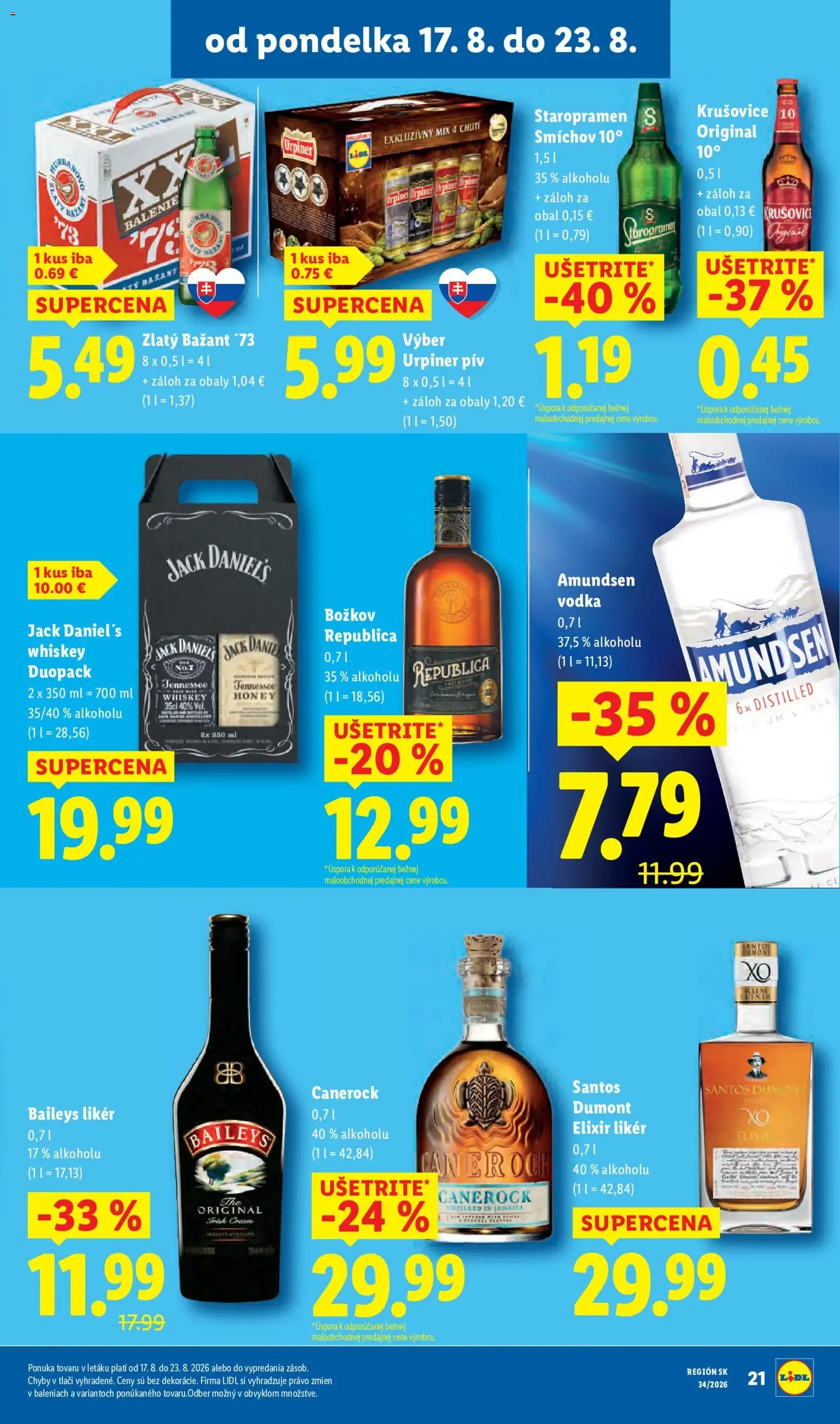 Lidl leták - platný leták od 17.08.2026 strana 25 z 95