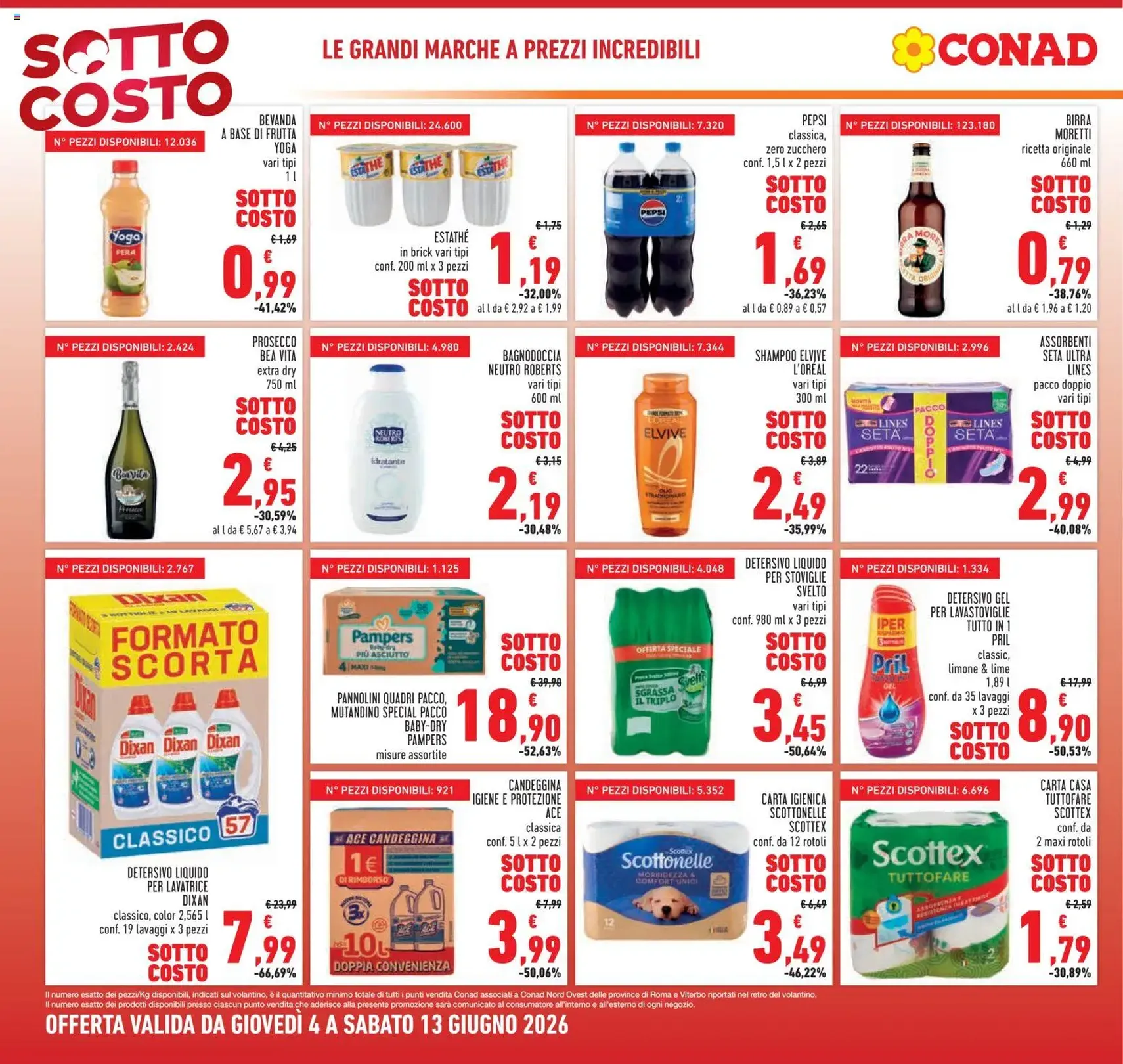 Conad volantino - volantino valido dal 04/06/2026 pagina 4 di 28