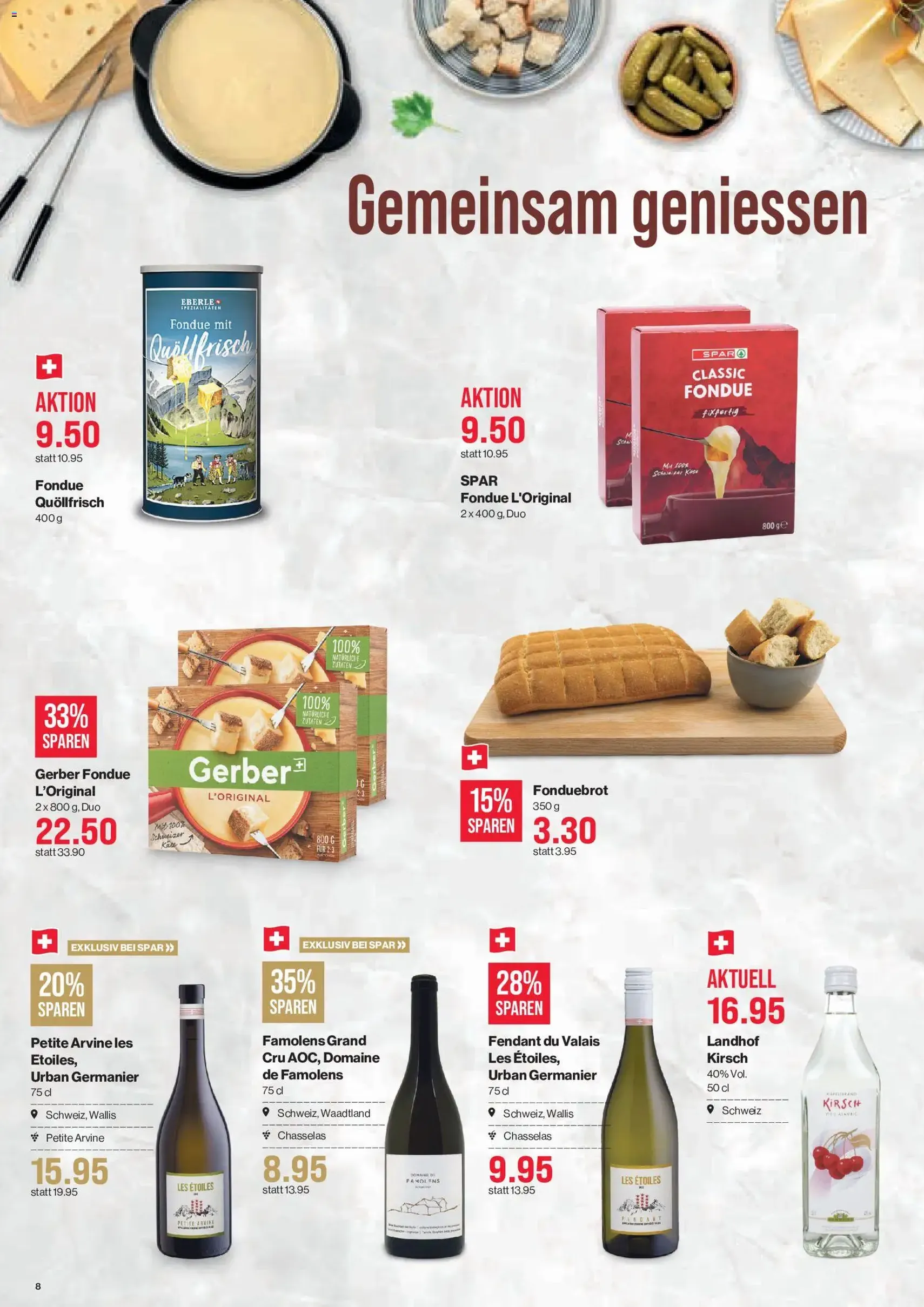 SPAR aktionen - Gültiger Prospekt ab 17.09.2026, Seite 8 von insgesamt 17