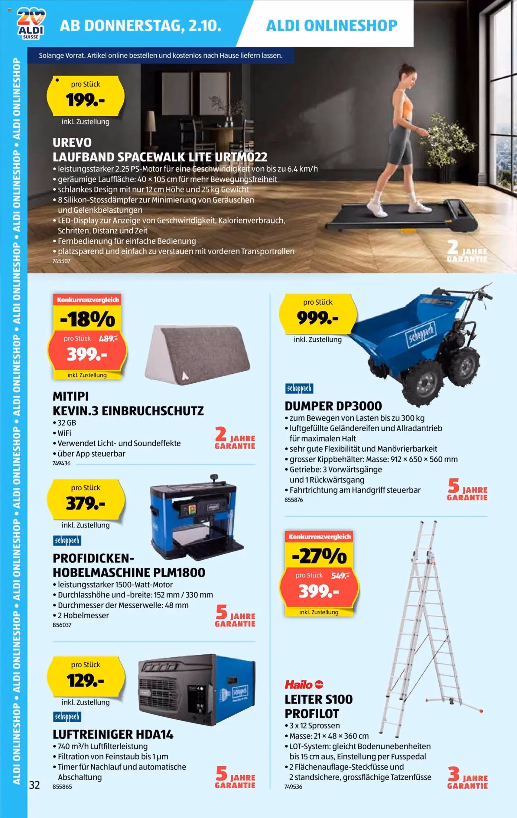 Aldi Aktionen - Gültiger Prospekt ab 02.10.2025, Seite 33 von insgesamt 36
