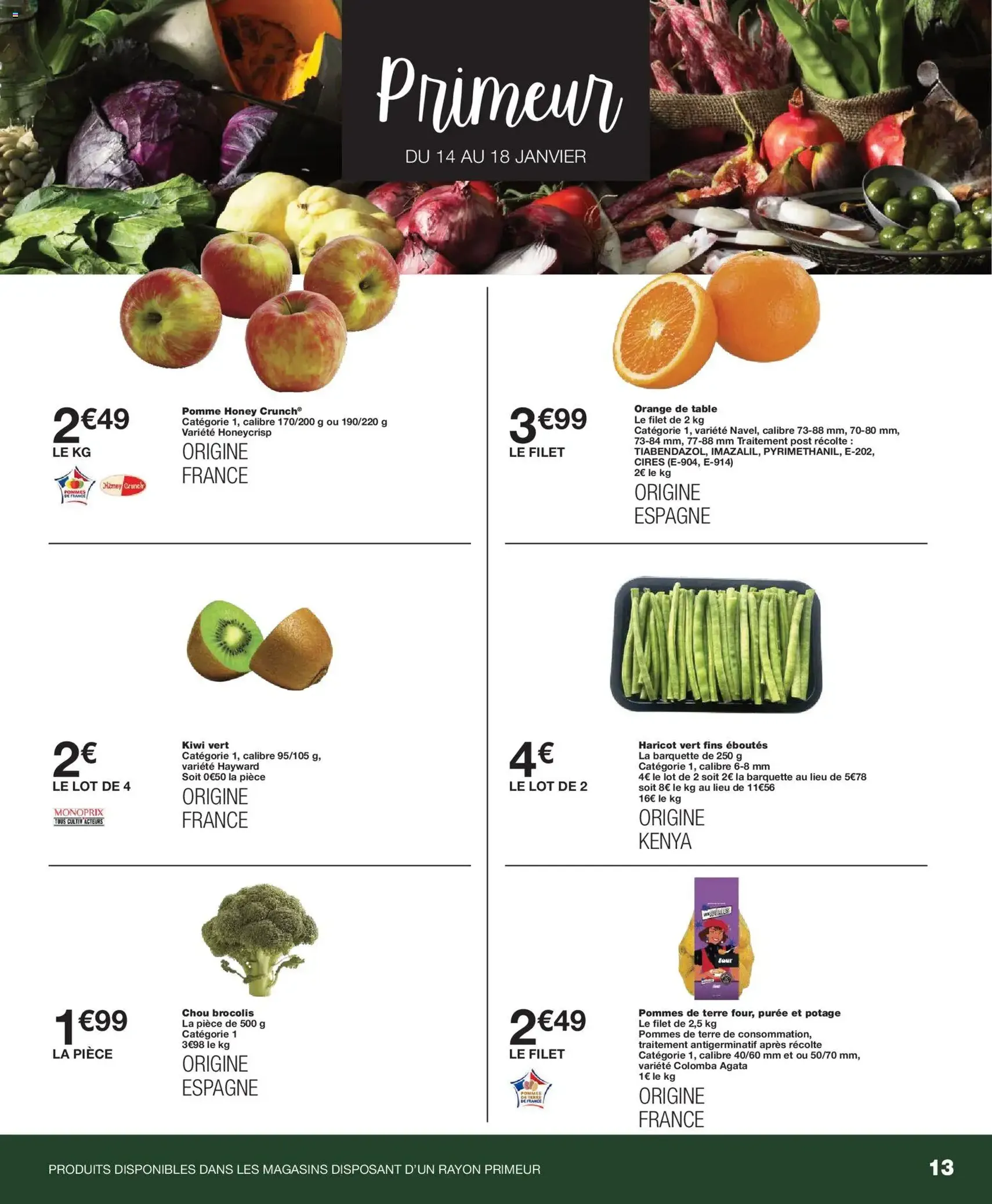 Monoprix catalogue - brochure valable à partir du 01/01/2026, page 13 sur 69