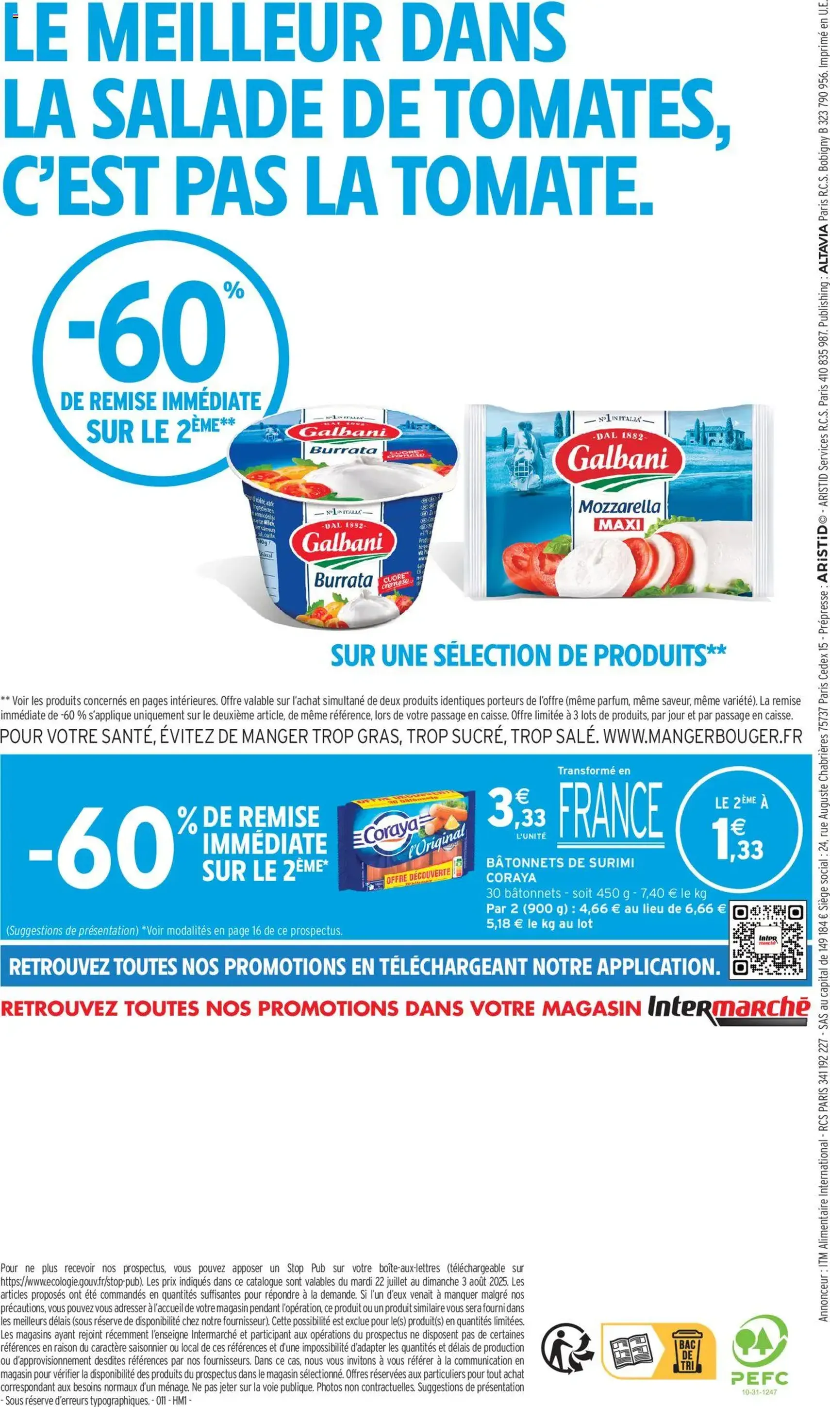 Intermarché catalogue semaine 29 - brochure valable à partir du 22/07/2025, page 32 sur 32