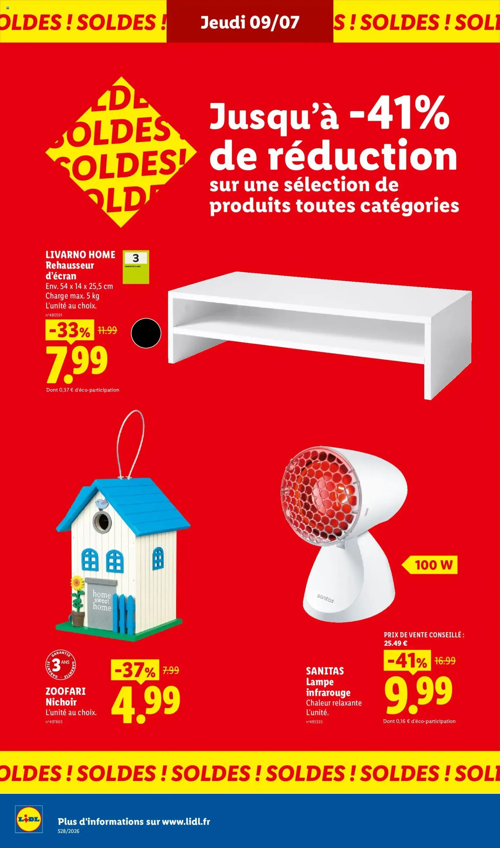 LIDL catalogue - brochure valable à partir du 09/07/2026, page 32 sur 68