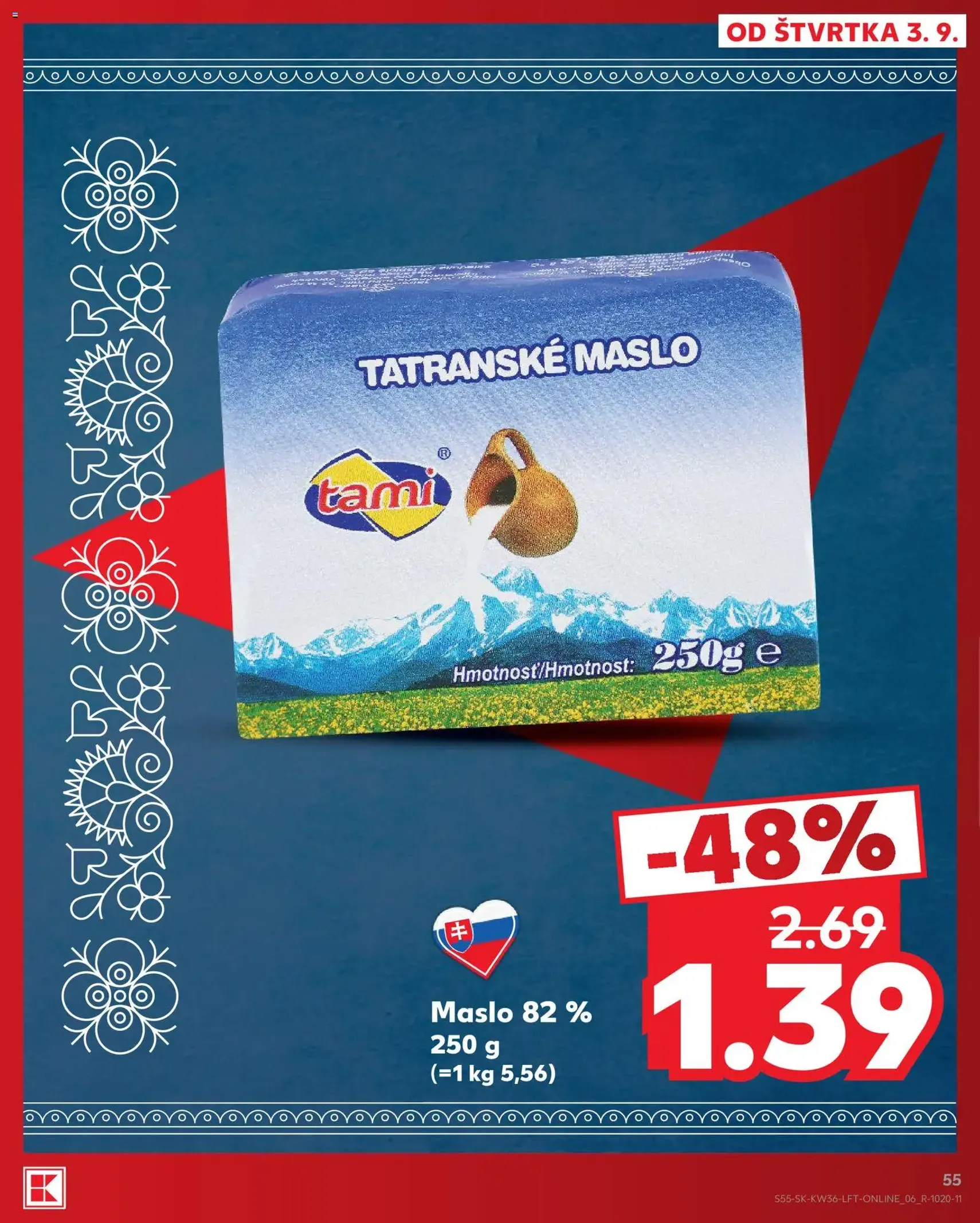 Kaufland leták - platný leták od 03.09.2026 strana 55 z 80