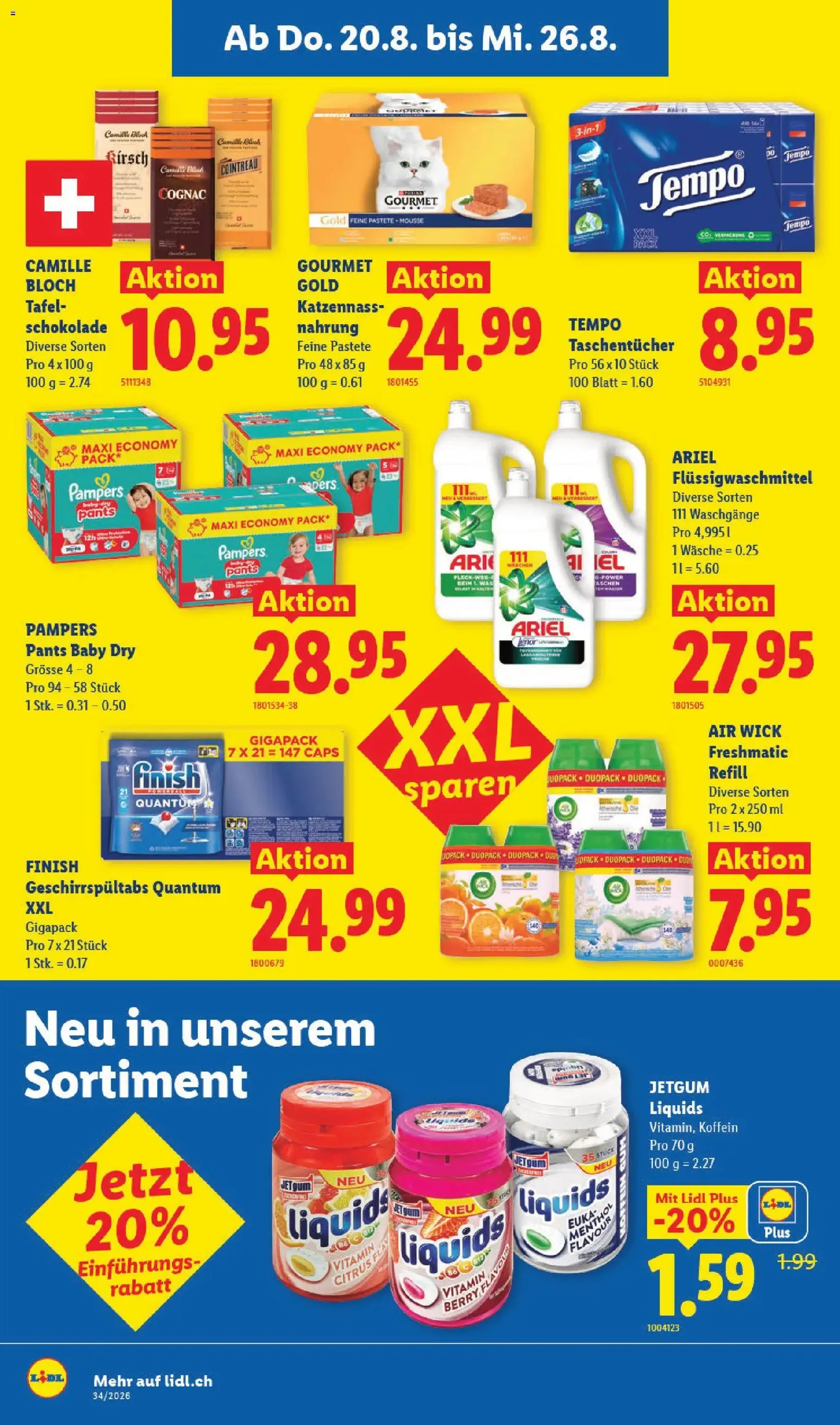 Lidl aktionen - Gültiger Prospekt ab 20.08.2026, Seite 18 von insgesamt 38