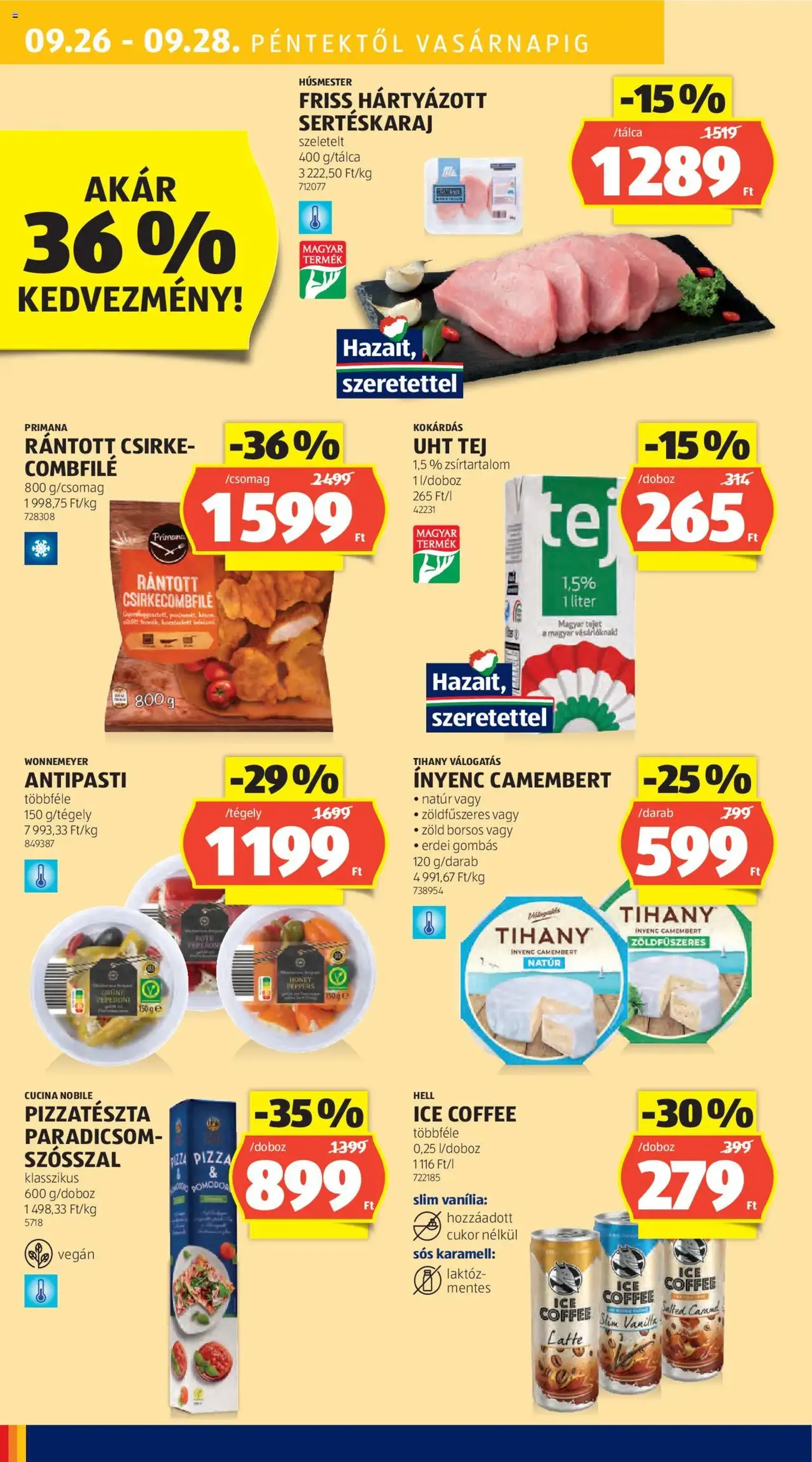 Aldi Akciós újság - 2025.09.25. érvényes szórólap 46 oldal 51 oldalból Aldi Akciós újság - 2025.09.25. érvényes szórólap 46 oldal 51 oldalból