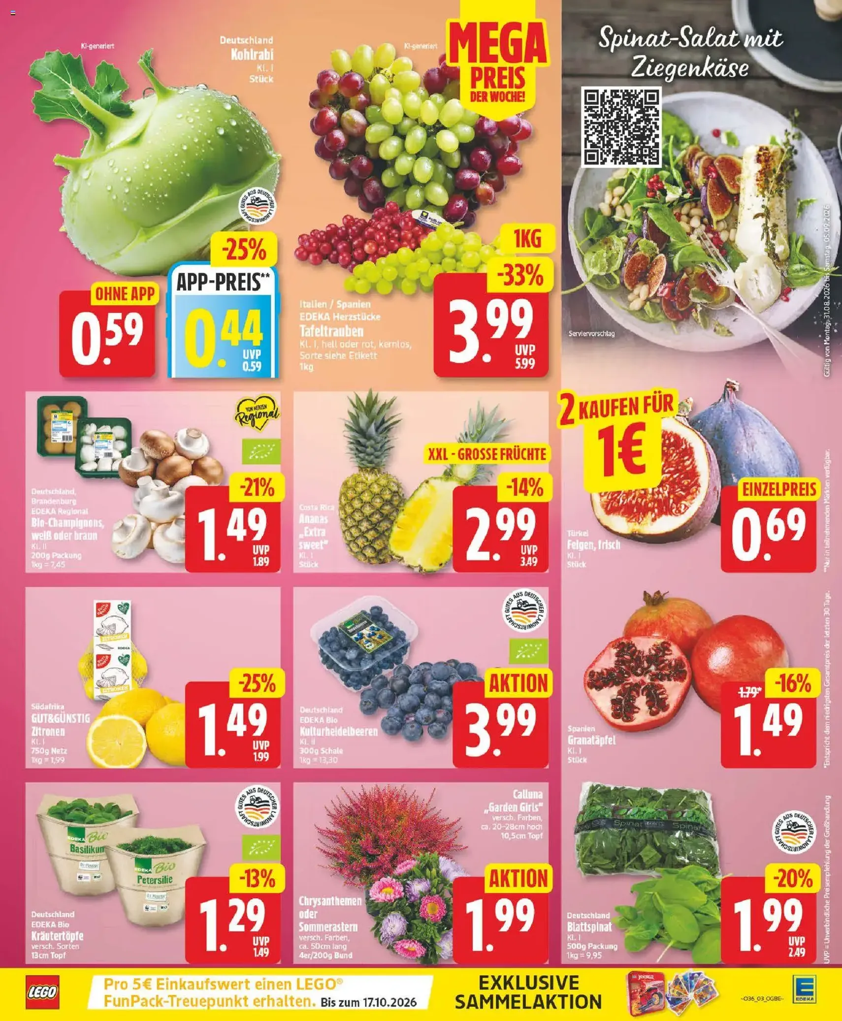 Edeka Prospekt - Gültiger Prospekt ab 31.08.2026, Seite 3 von insgesamt 30