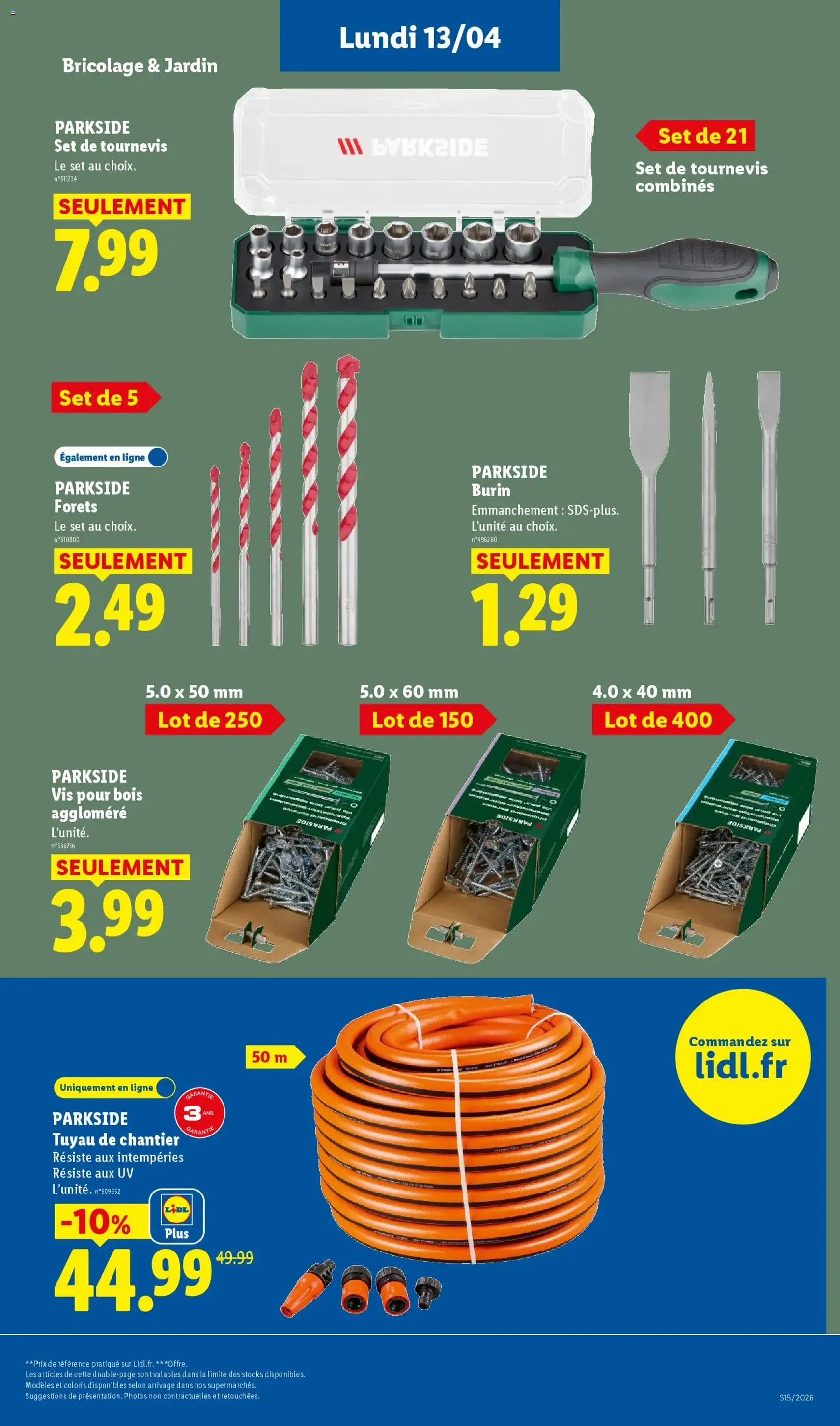 LIDL catalogue semaine 15 - brochure valable à partir du 09/04/2026, page 57 sur 75