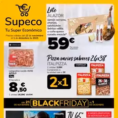 Vista previa del folleto Supeco Black Friday válido desde 13/11/2025