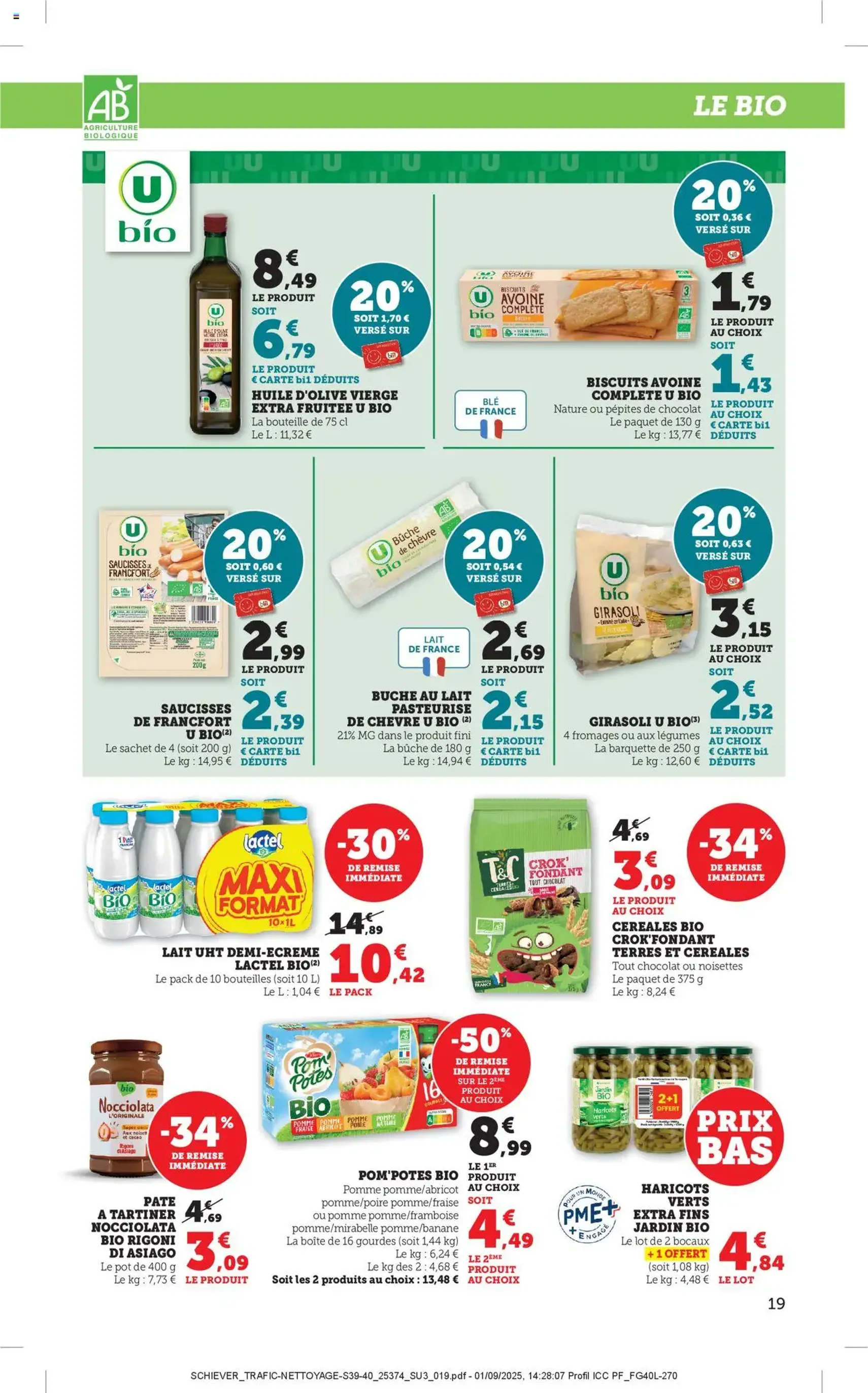 Bi1 catalogue - brochure valable à partir du 22/09/2025, page 19 sur 40