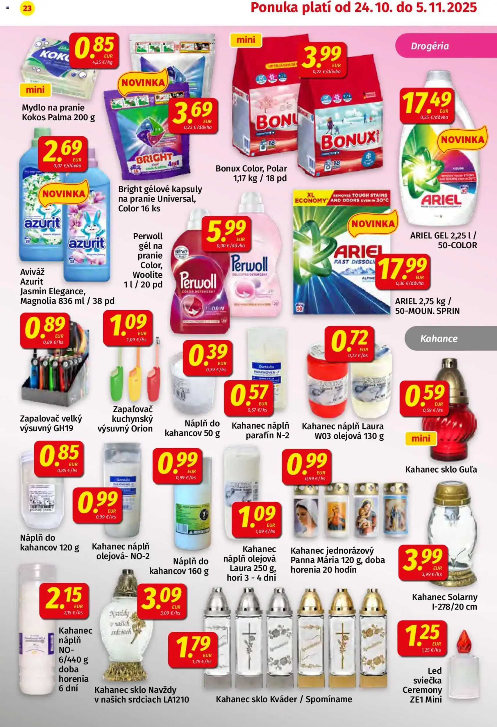 Koruna leták - platný leták od 24.10.2025 strana 23 z 24 Koruna leták - platný leták od 24.10.2025 strana 23 z 24