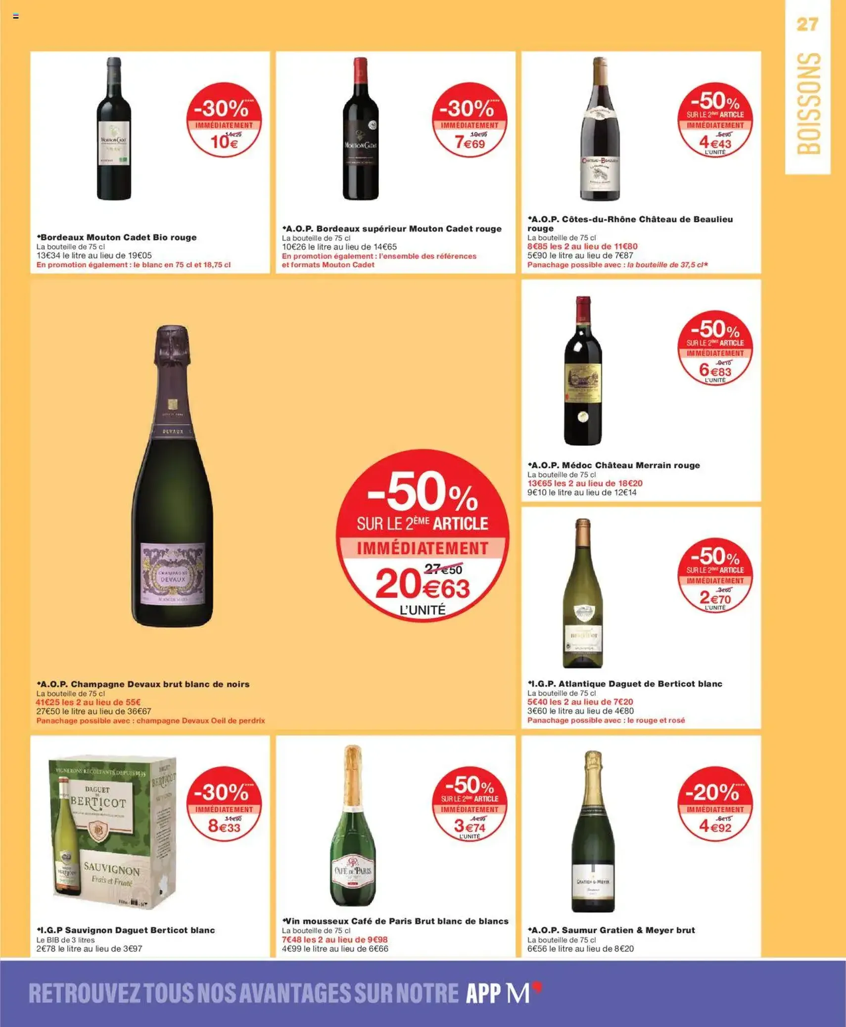 Monoprix catalogue - brochure valable à partir du 04/10/2025, page 27 sur 61