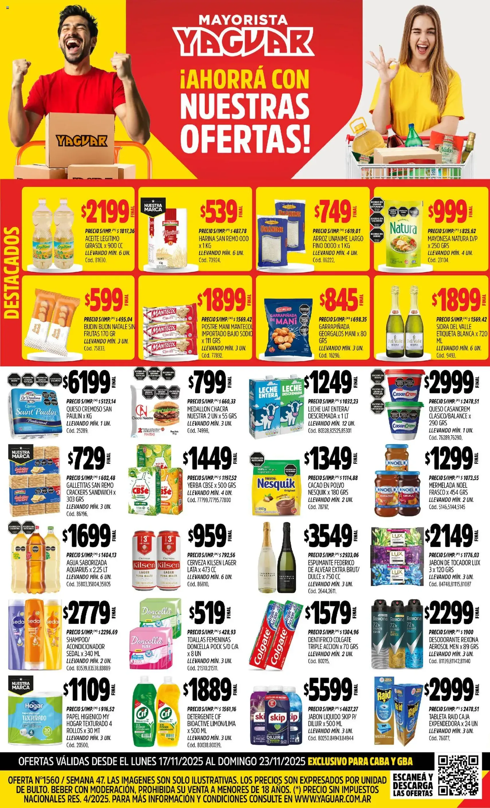 Yaguar catálogo - folleto válido desde 17/11/2025 página 1 de 22