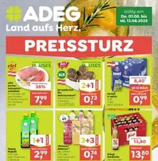 ADEG Flugblatt - Prospekt Vorschau gültig ab 07.08.2025
