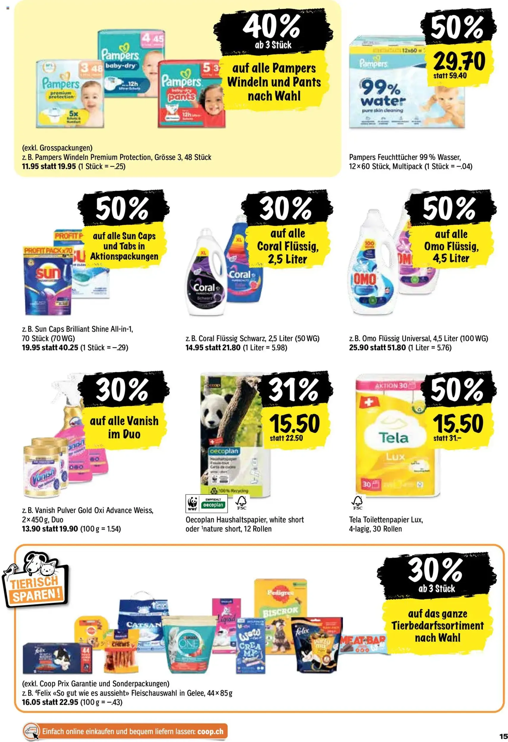 Coop aktionen - Gültiger Prospekt ab 01.10.2026, Seite 15 von insgesamt 24