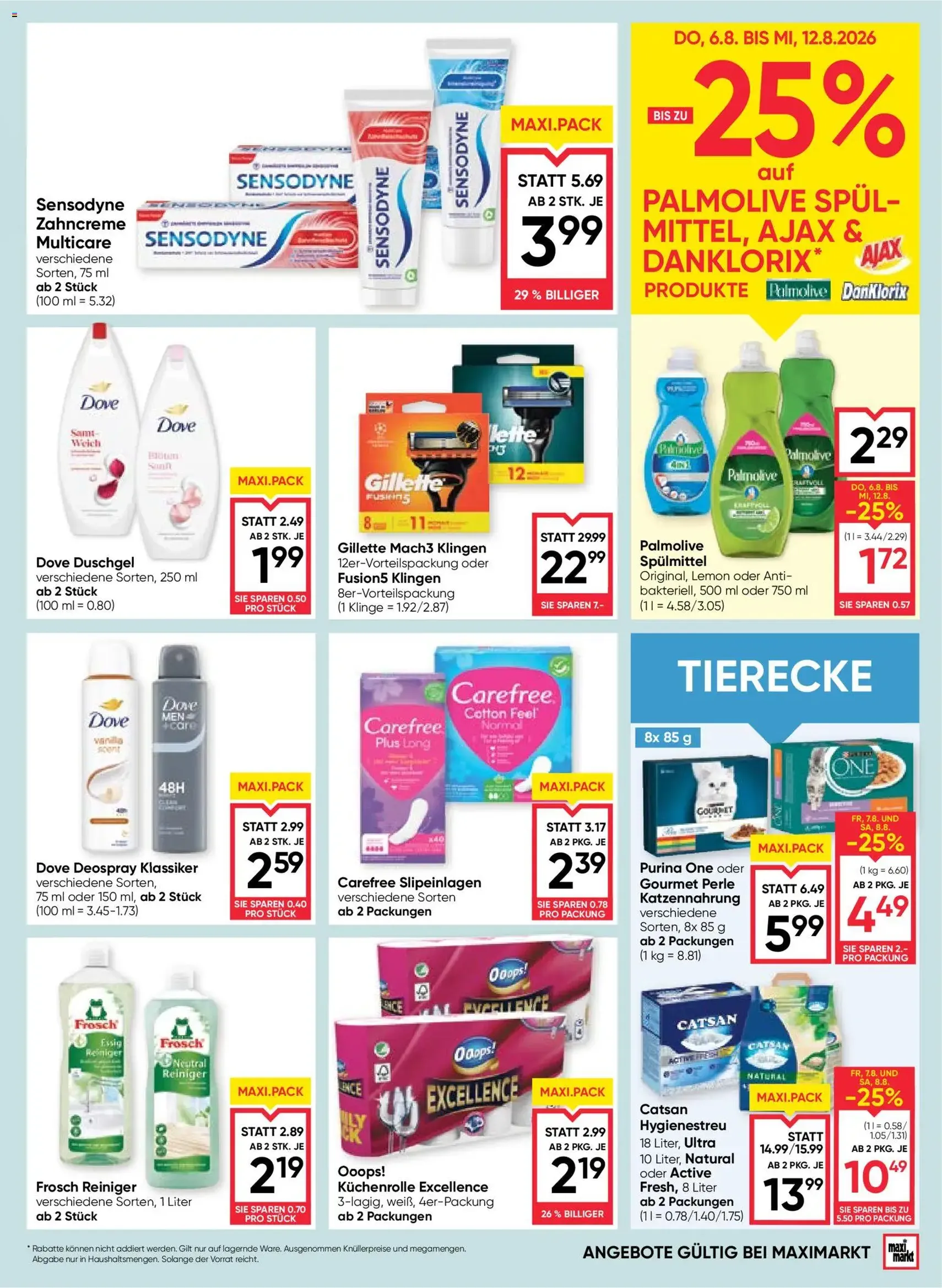 Maximarkt Flugblatt - Gültiger Prospekt ab 06.08.2026, Seite 15 von insgesamt 24
