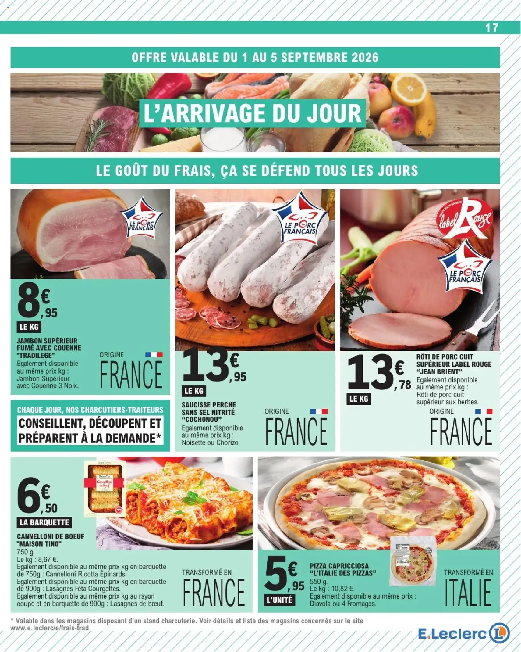 E.Leclerc catalogue - brochure valable à partir du 01/09/2026, page 17 sur 56