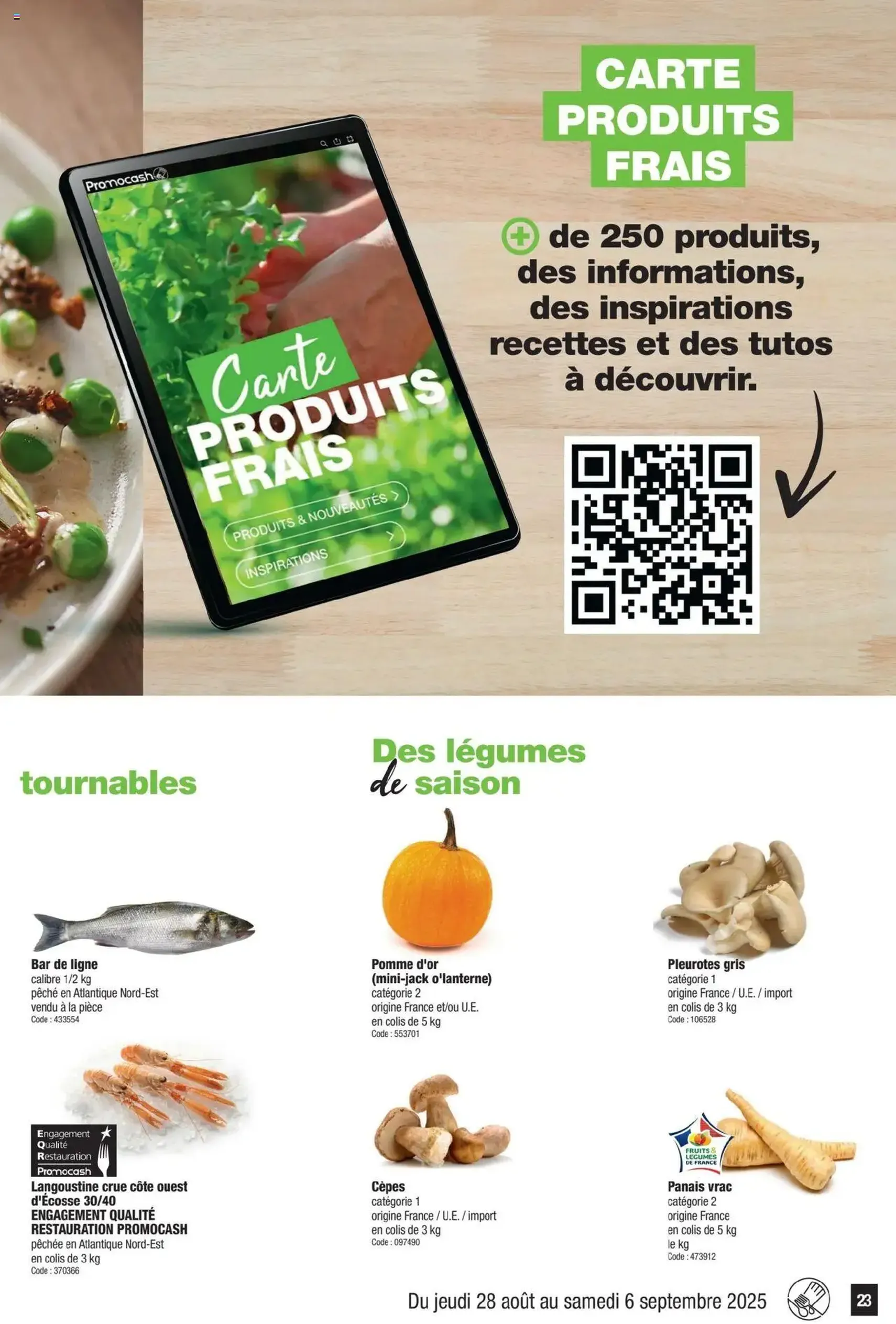 Promocash catalogue - brochure valable à partir du 28/08/2025, page 23 sur 24 Promocash catalogue - brochure valable à partir du 28/08/2025, page 23 sur 24