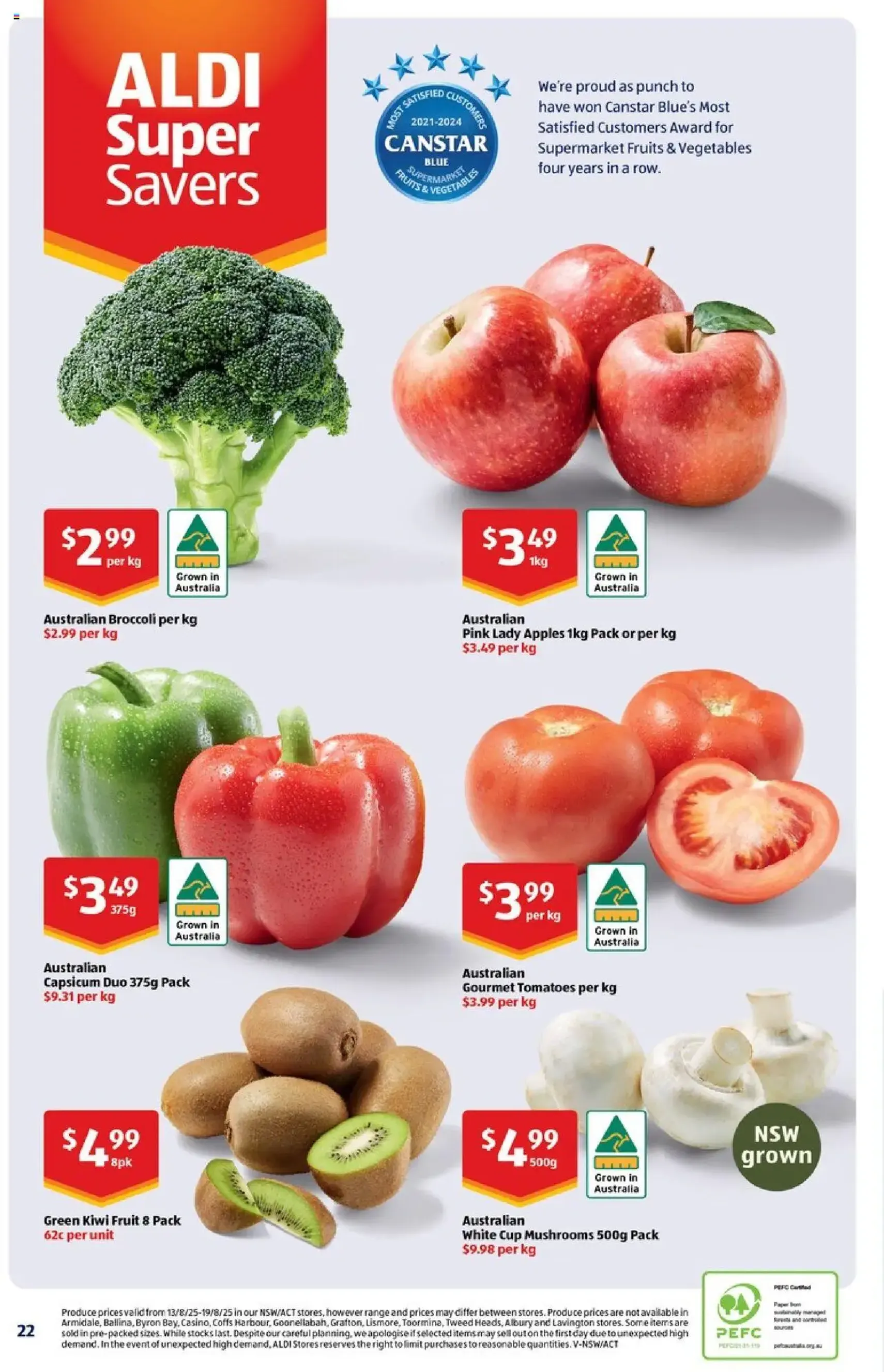 Catalogue Aldi - valid flyer from 20/08/2025, page 22 of 24 Catalogue Aldi - valid flyer from 20/08/2025, page 22 of 24