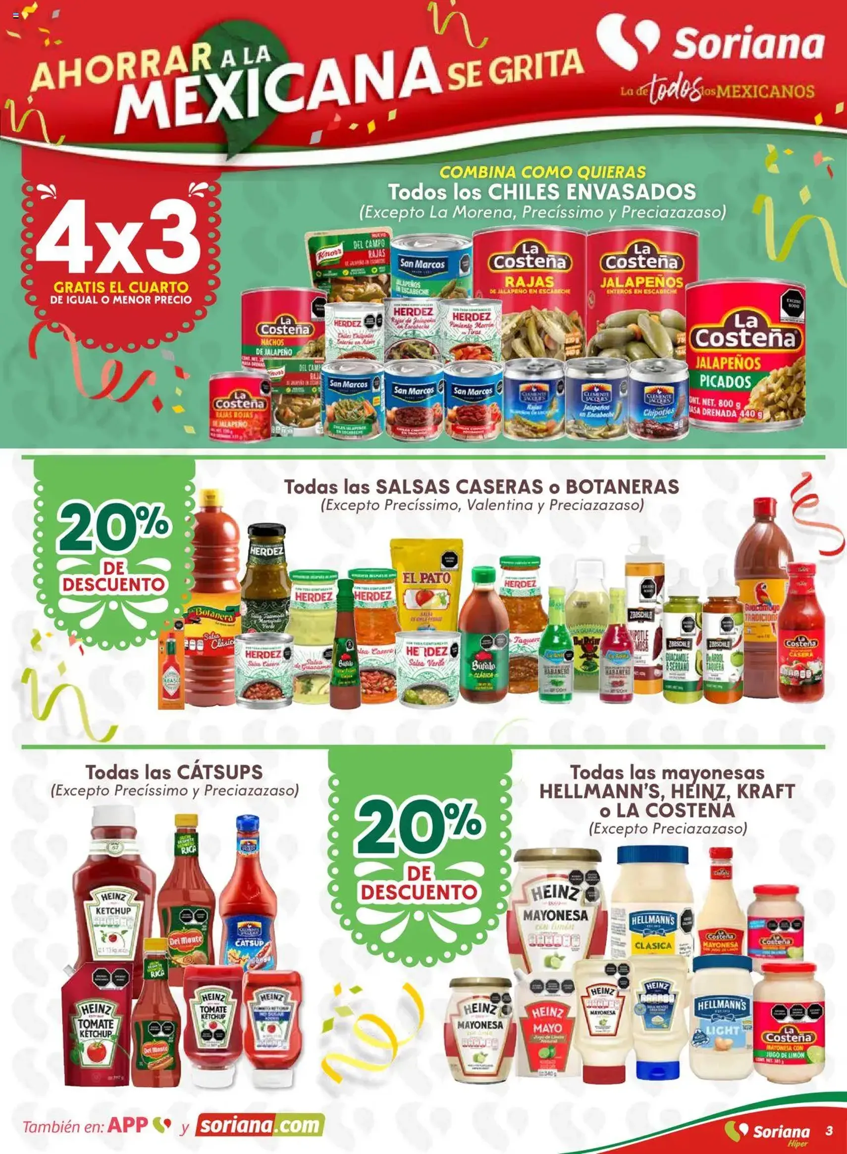 Soriana - Ahorrar a la mexicana se grita Soriana Híper Nacional - folleto válido desde 10/09/2025 página 3 de 29