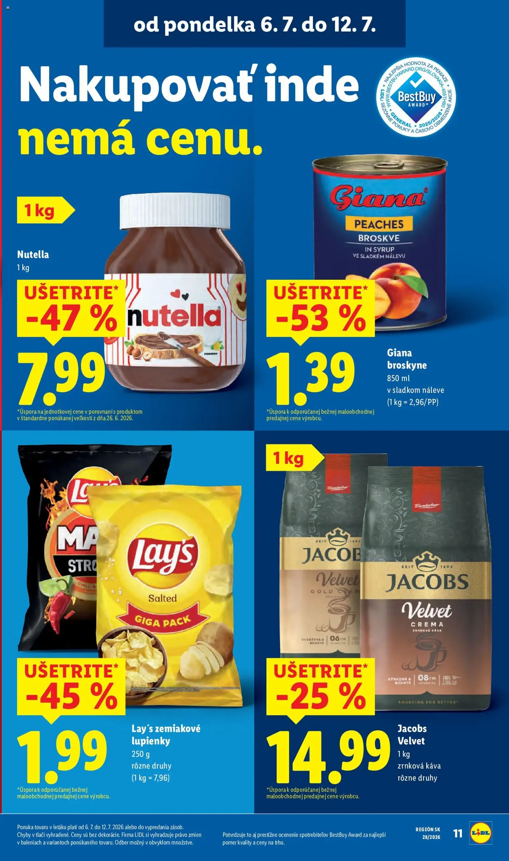 Lidl leták - platný leták od 06.07.2026 strana 21 z 109