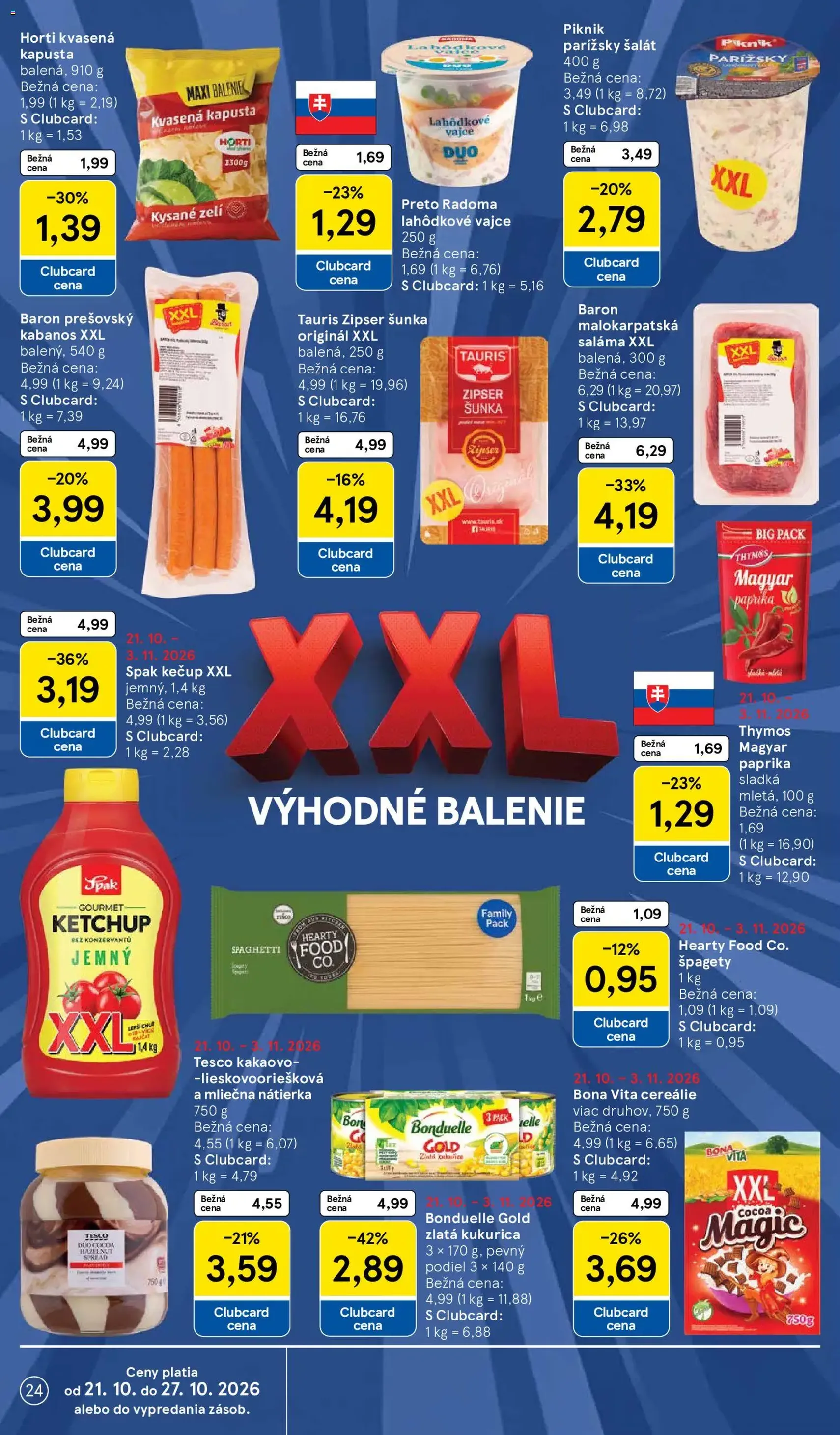 Tesco Hypermarket - leták - platný leták od 21.10.2026 strana 24 z 42