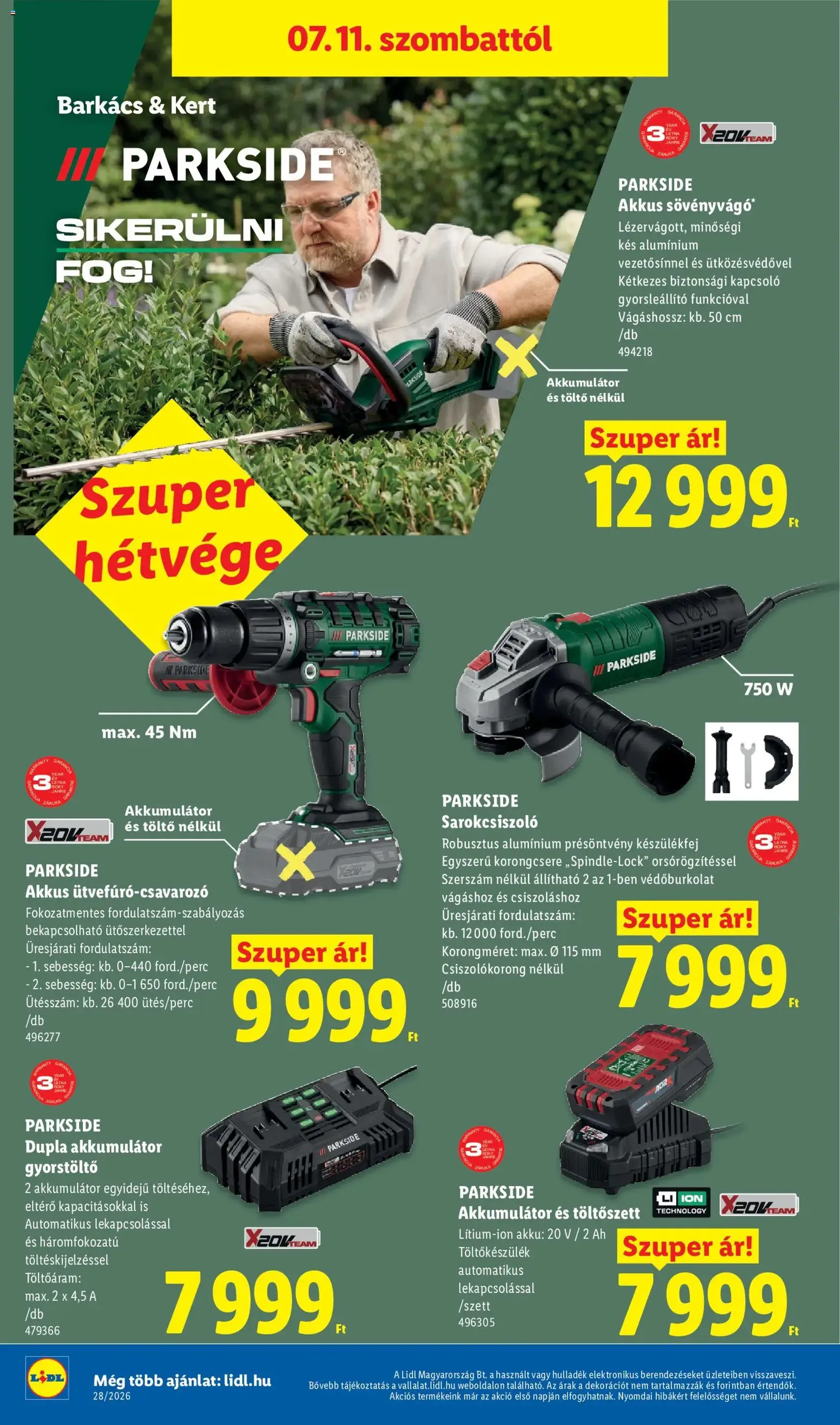 Lidl akciós újság - 2026.07.09. érvényes szórólap 46 oldal 80 oldalból