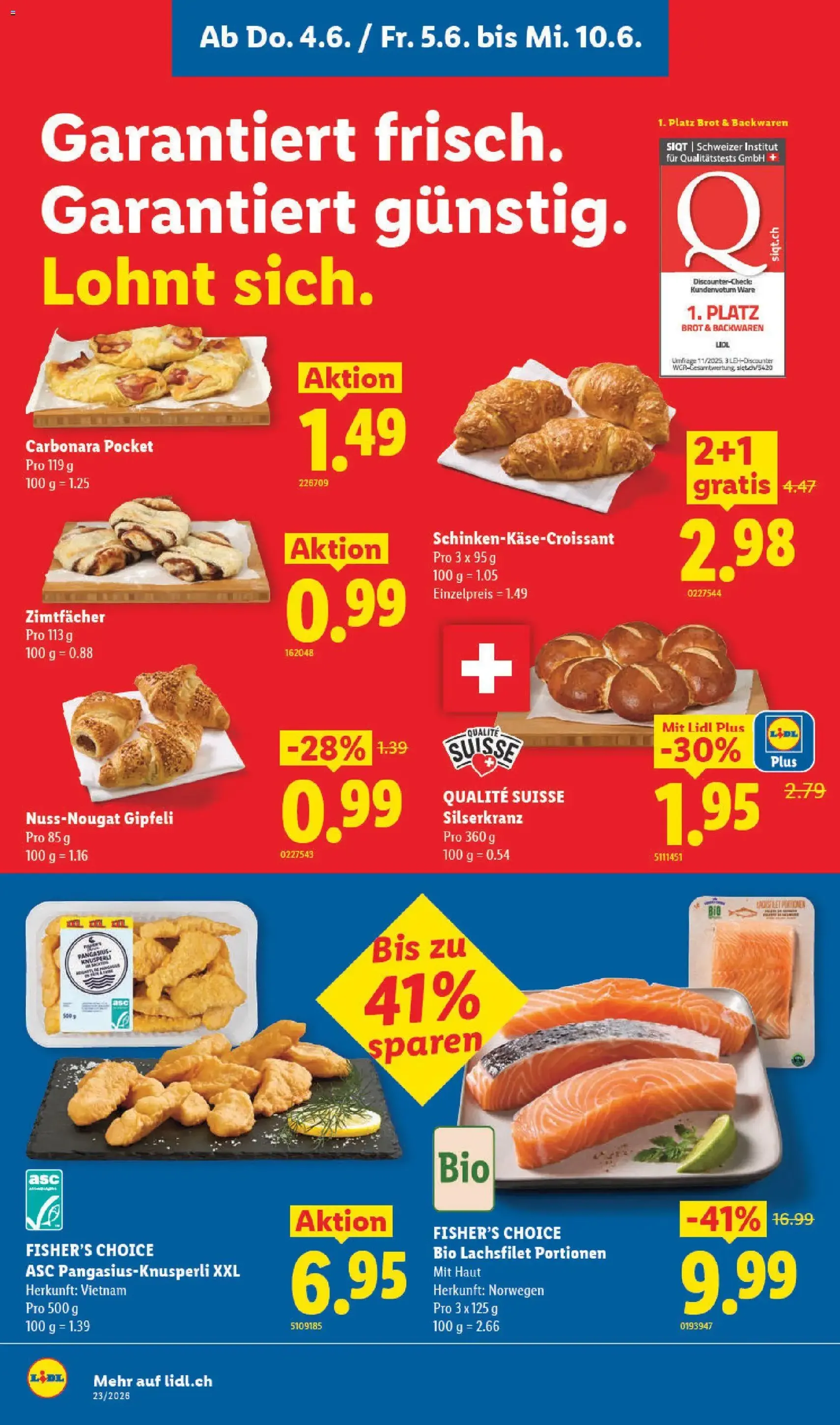Lidl aktionen - Gültiger Prospekt ab 04.06.2026, Seite 6 von insgesamt 36
