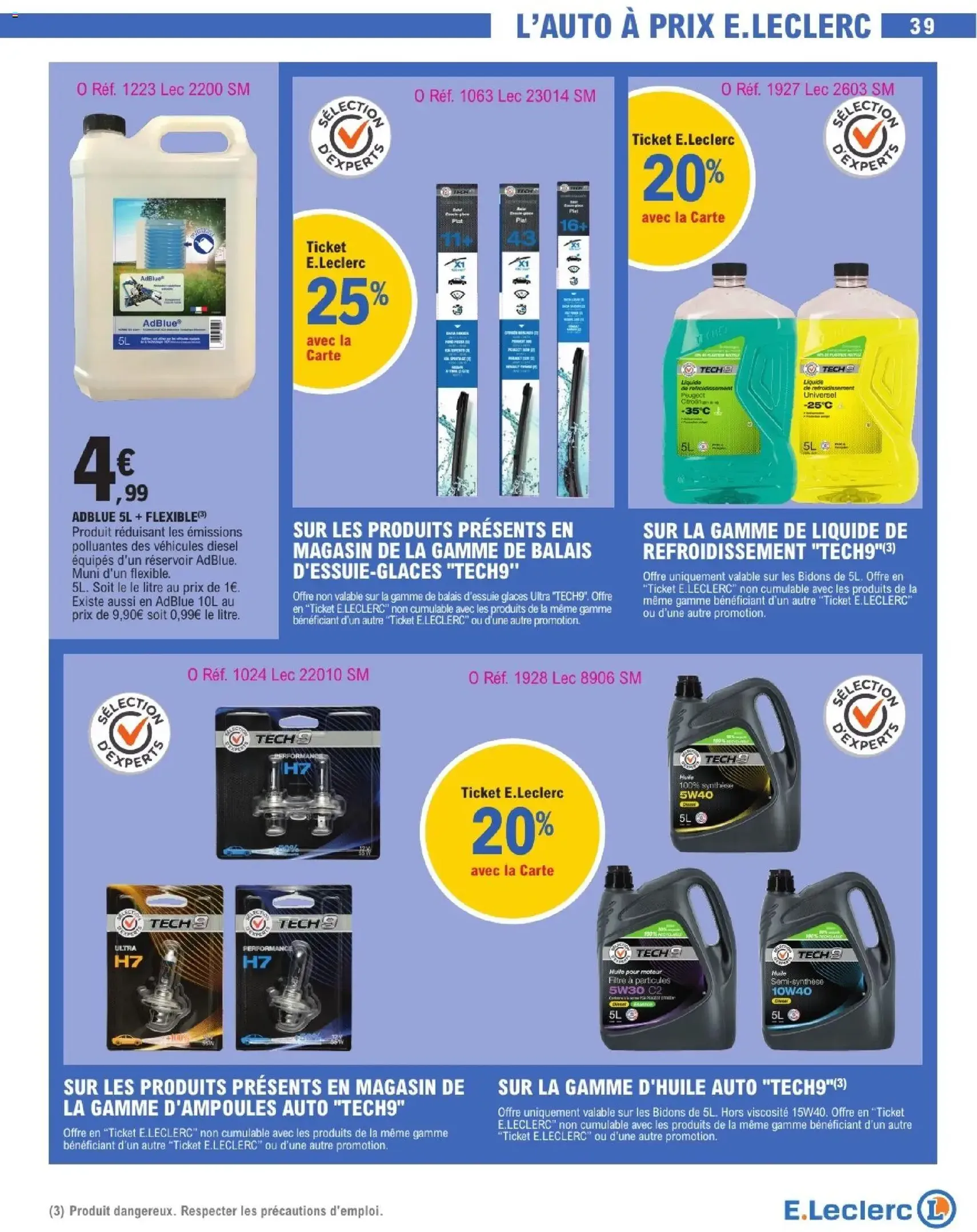 E.Leclerc catalogue semaine 7 - brochure valable à partir du 10/02/2026, page 39 sur 49