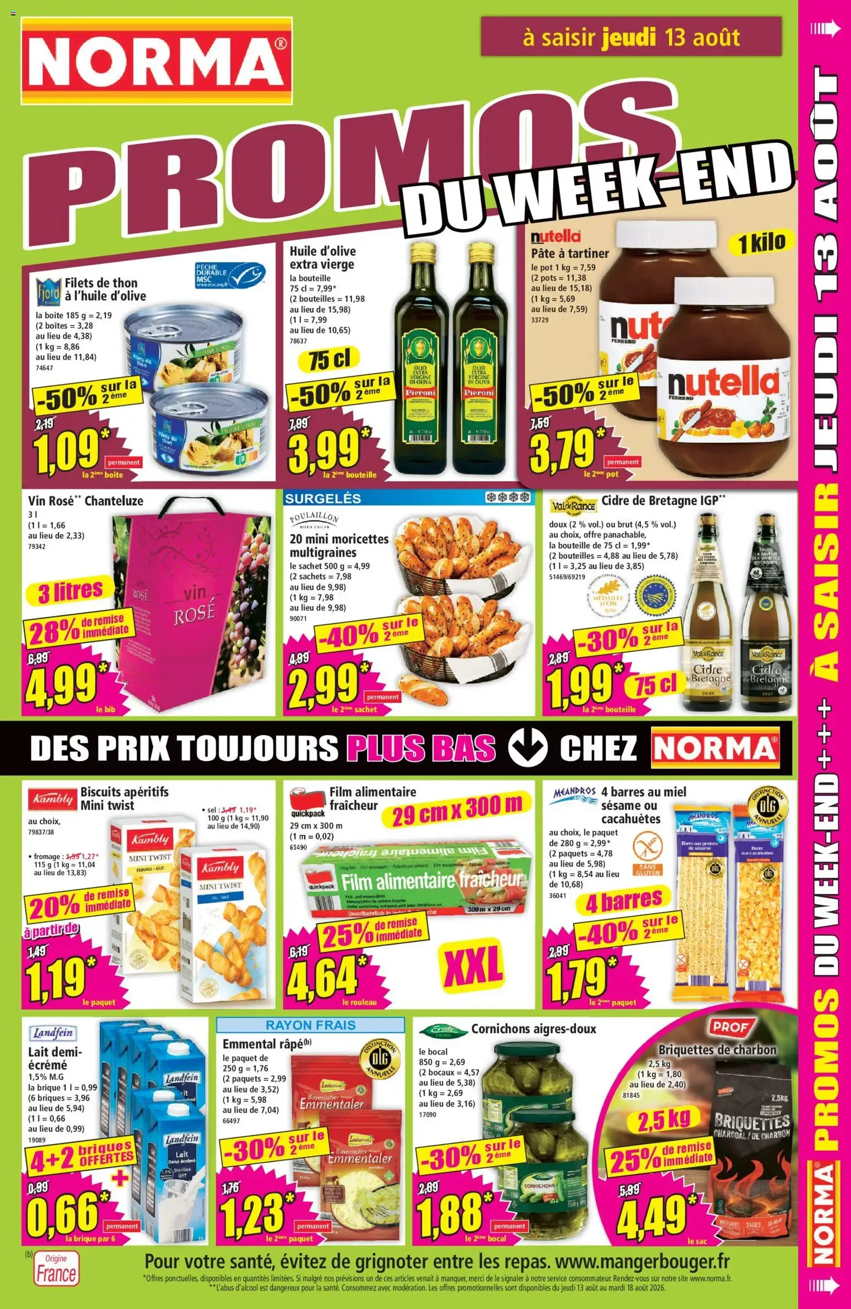 Norma catalogue - brochure valable à partir du 12/08/2026, page 11 sur 12