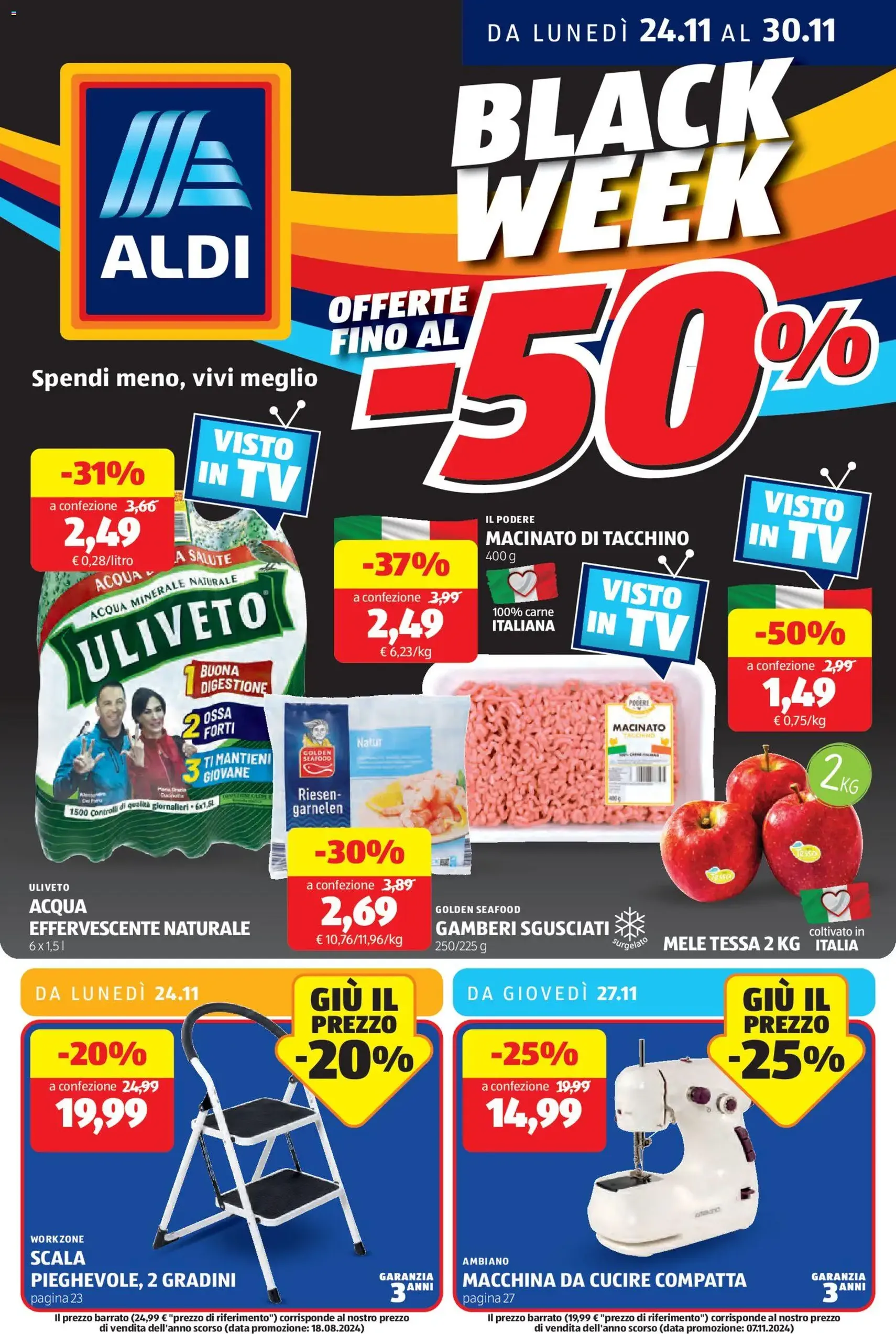 Aldi - Black Friday - volantino valido dal 24/11/2025 pagina 1 di 32
