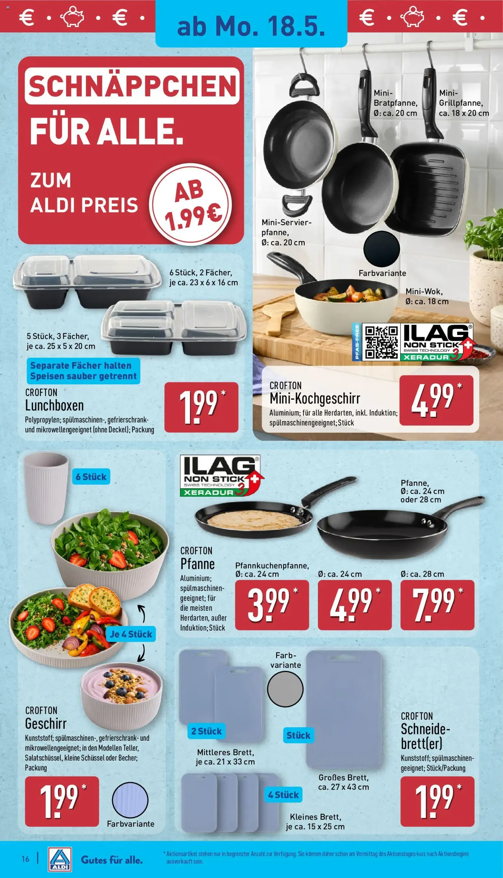 Aldi Prospekt - Gültiger Prospekt ab 18.05.2026, Seite 16 von insgesamt 44