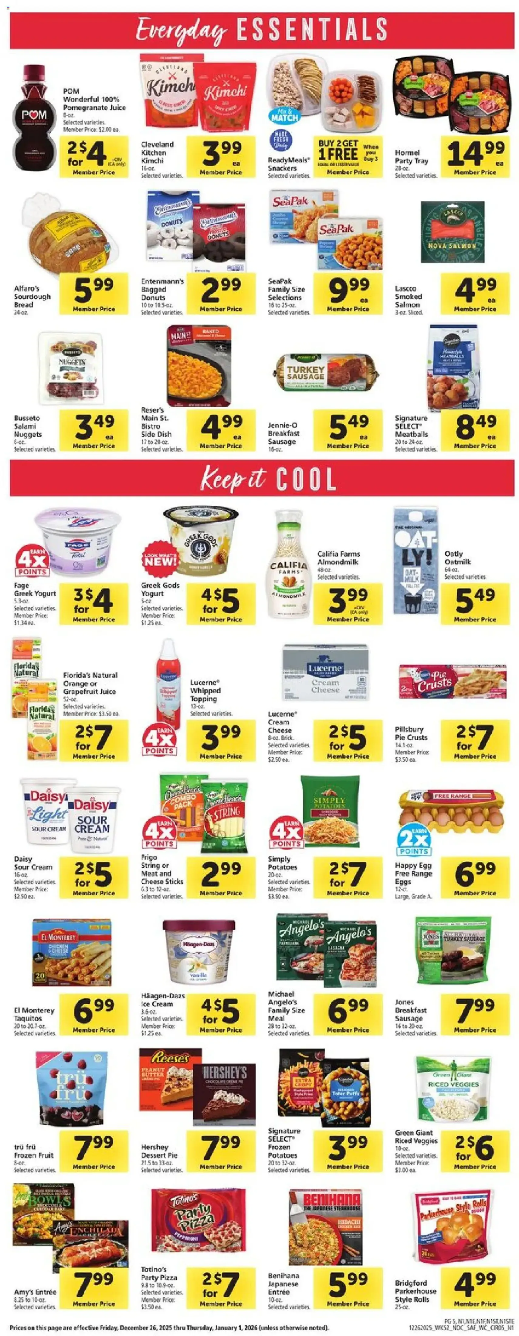Safeway Weekly Ad - valid flyer from 12/26/2025, page 5 of 9
