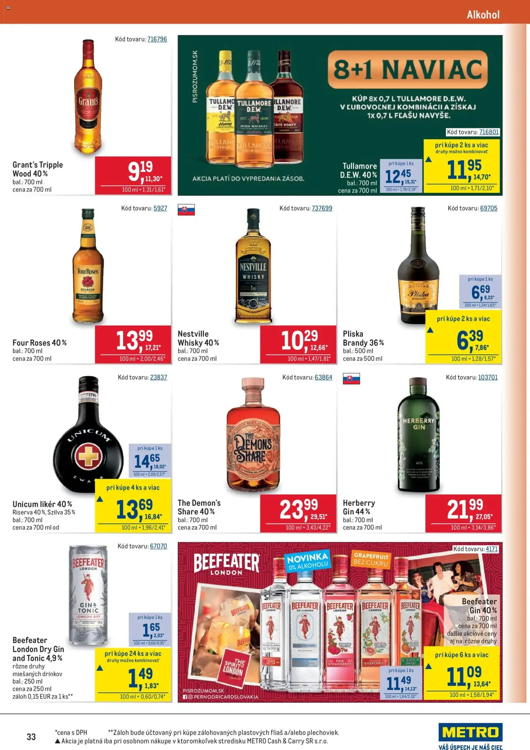 Metro leták - platný leták od 22.04.2026 strana 33 z 40