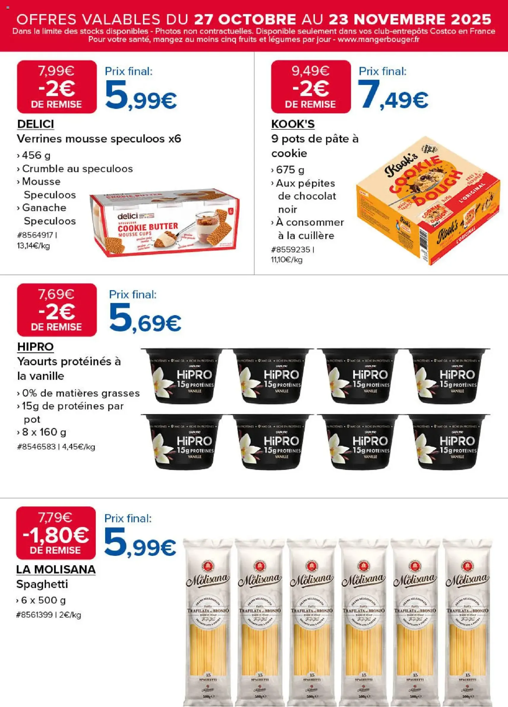 Costco catalogue - brochure valable à partir du 27/10/2025, page 4 sur 20 Costco catalogue - brochure valable à partir du 27/10/2025, page 4 sur 20